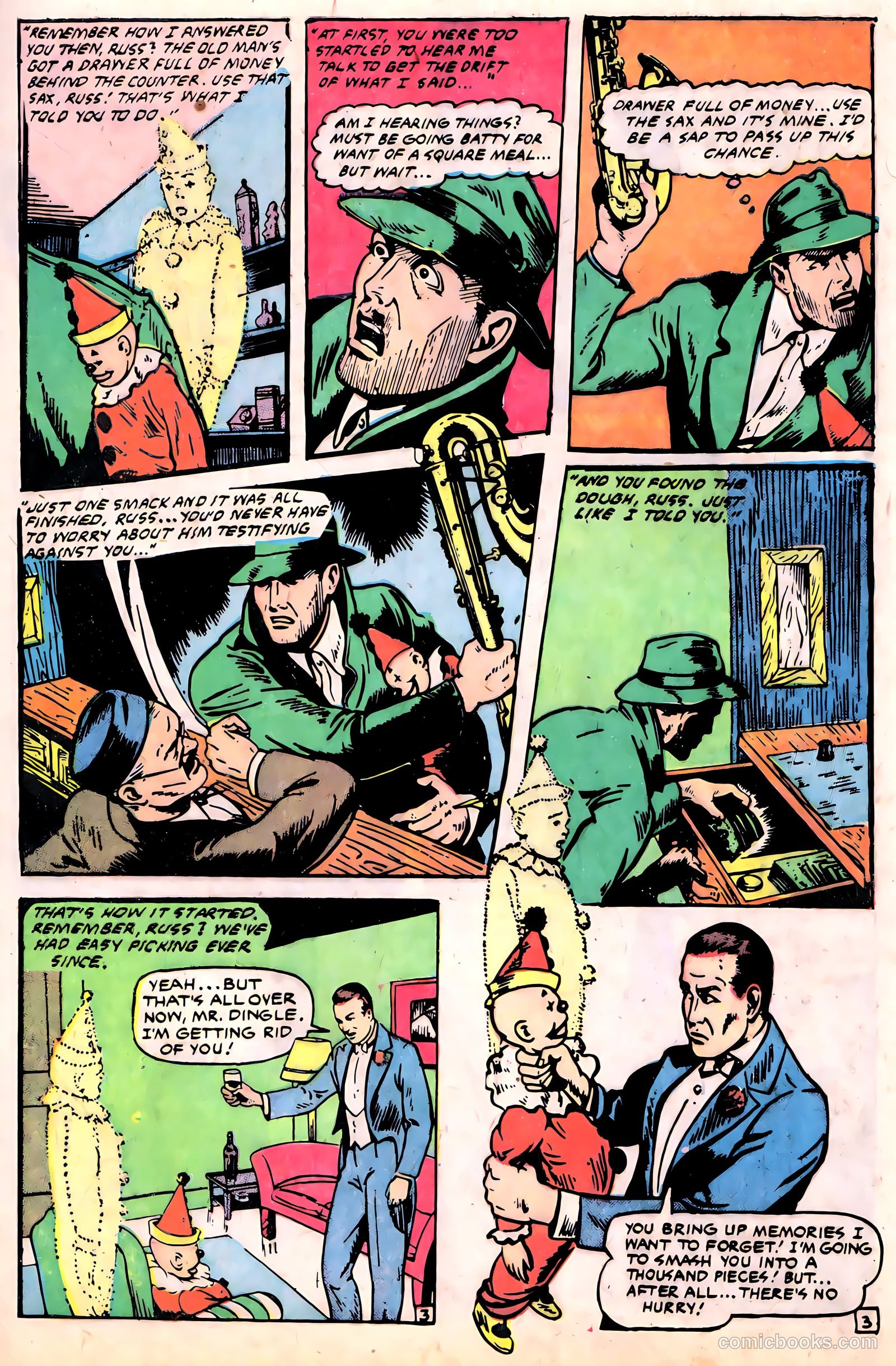 Ghost Comics #1 (1951, Fiction House) — page 28 of 36
