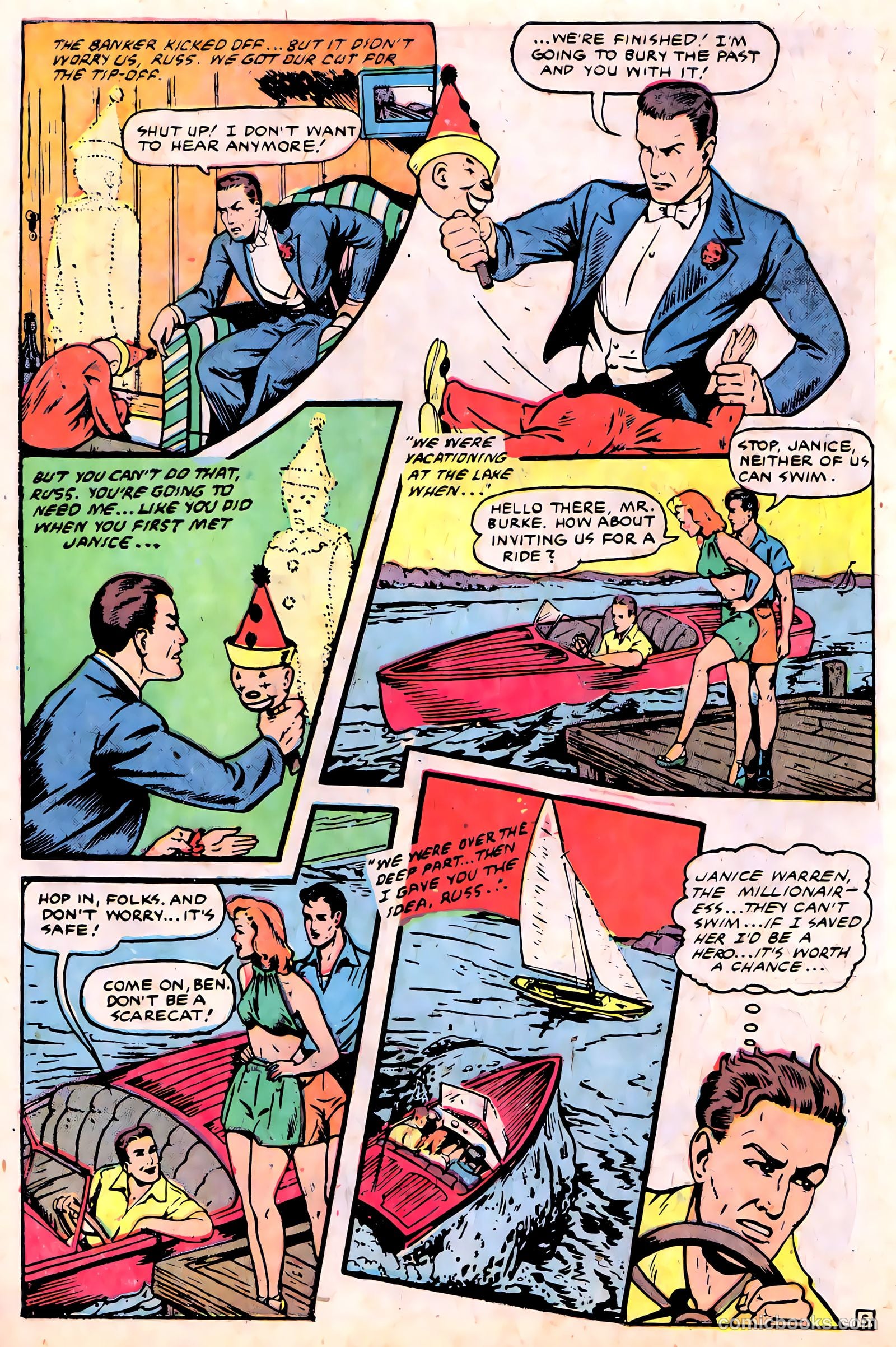 Ghost Comics #1 (1951, Fiction House) — page 30 of 36