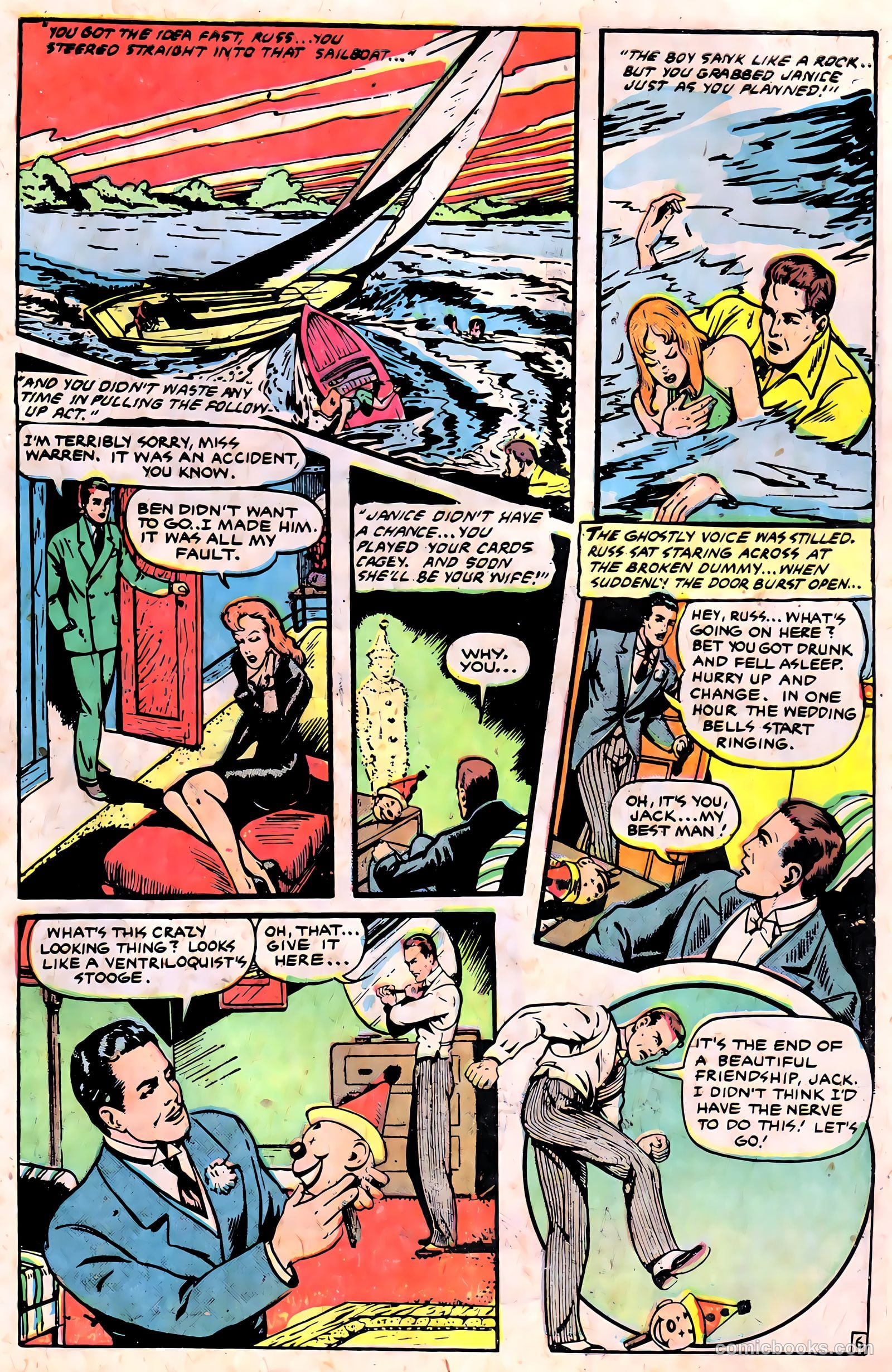 Ghost Comics #1 (1951, Fiction House) — page 31 of 36