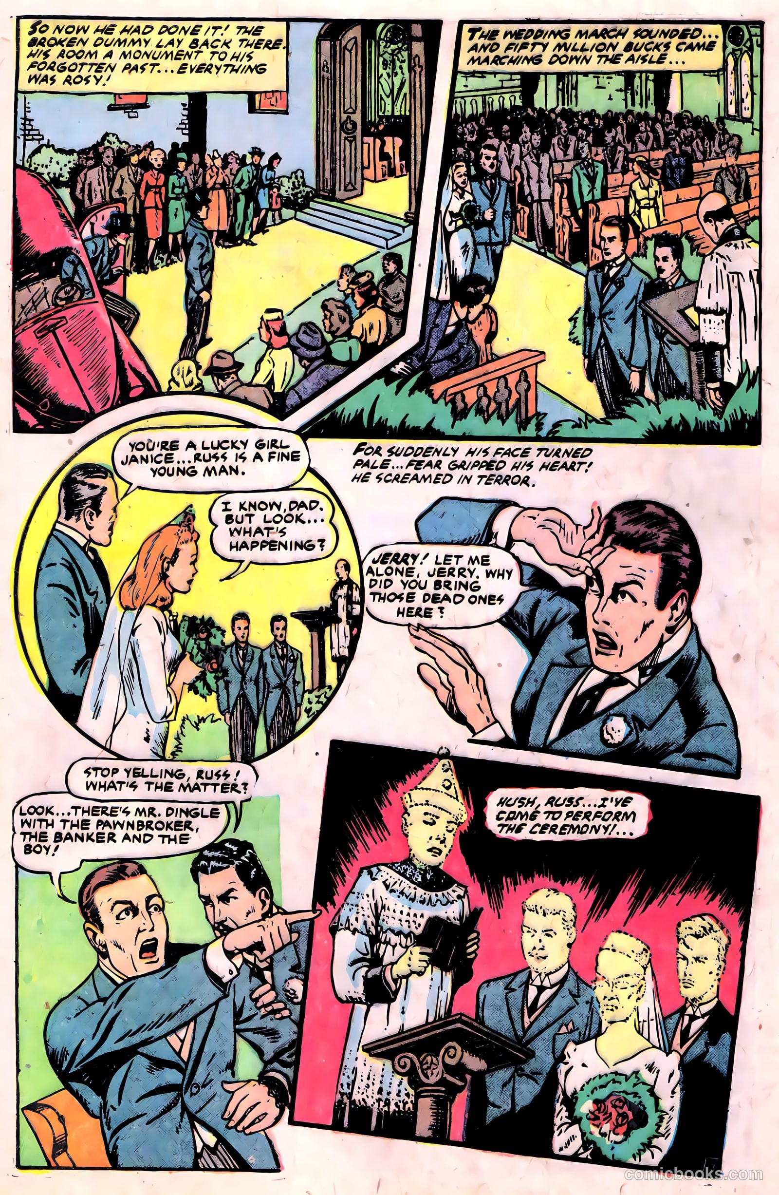 Ghost Comics #1 (1951, Fiction House) — page 32 of 36