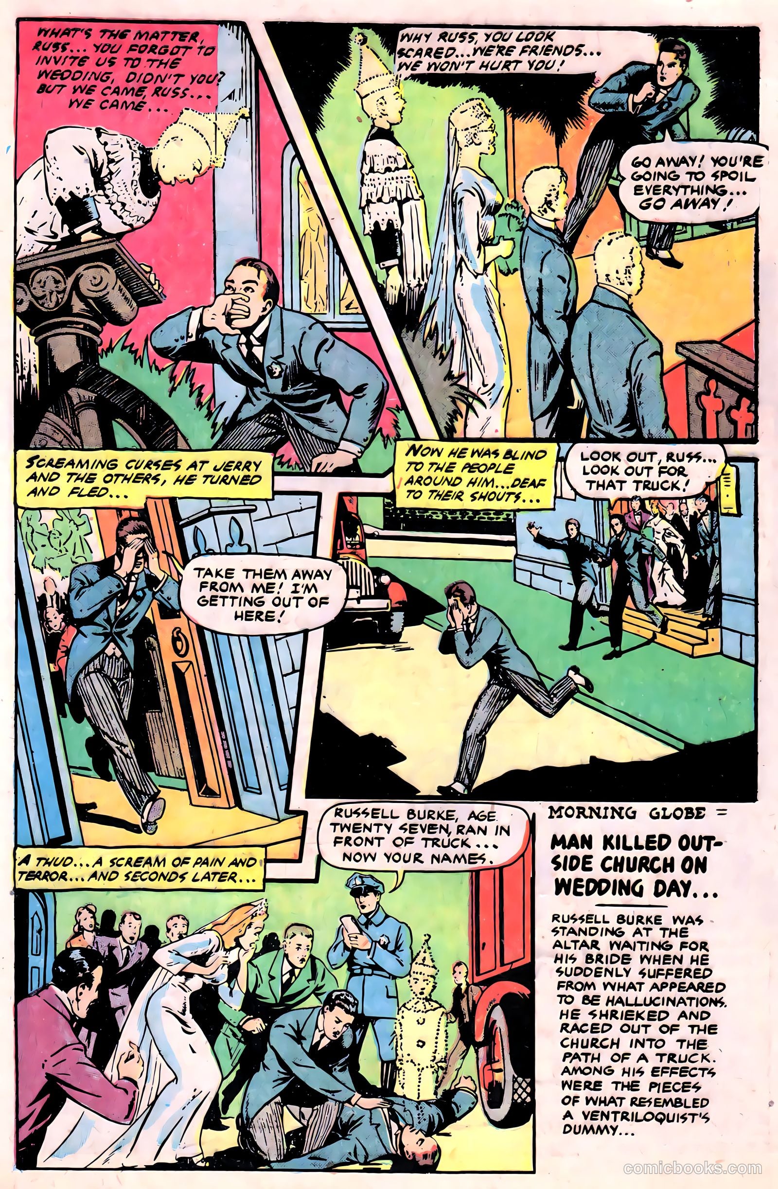 Ghost Comics #1 (1951, Fiction House) — page 33 of 36