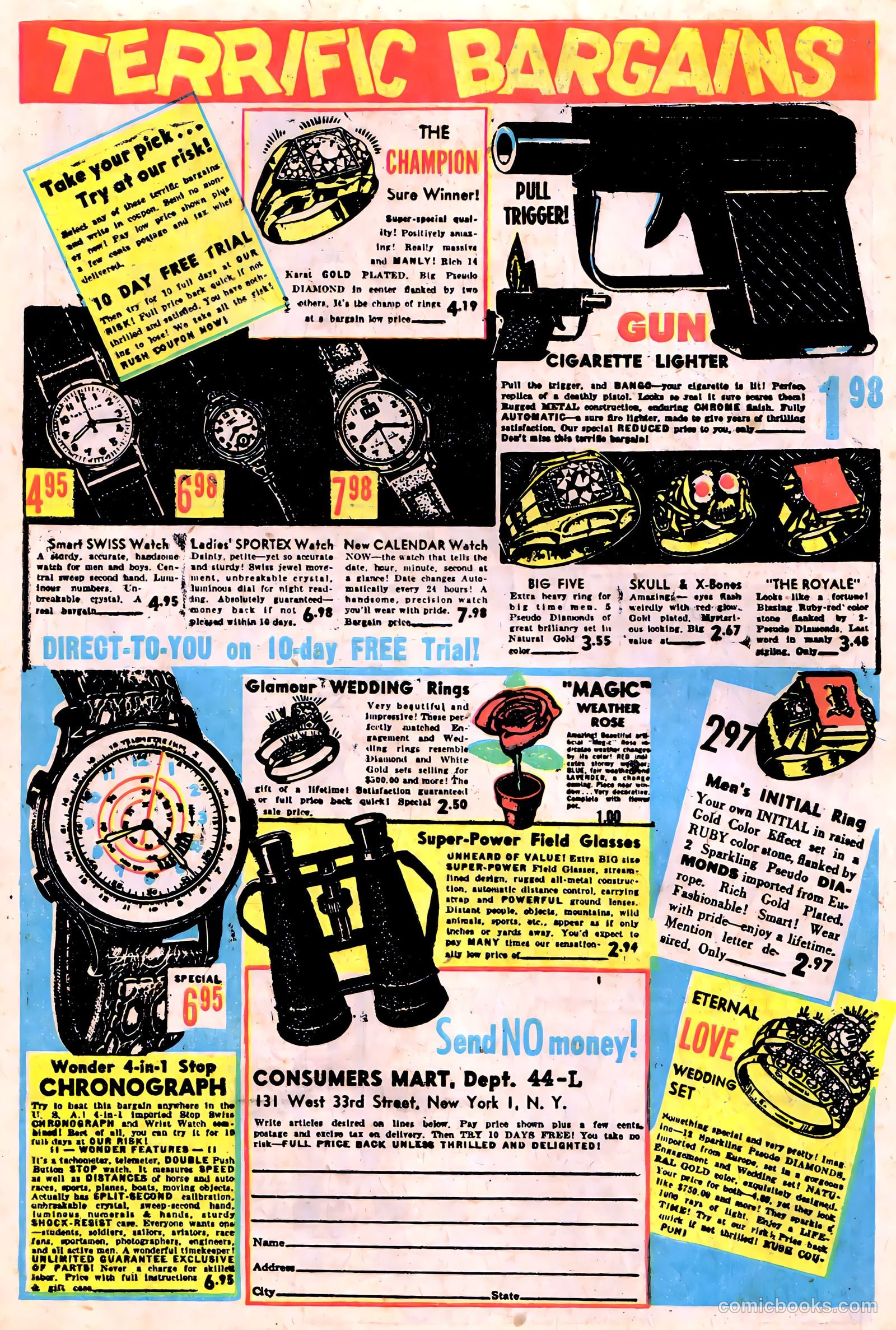 Ghost Comics #1 (1951, Fiction House) — page 34 of 36