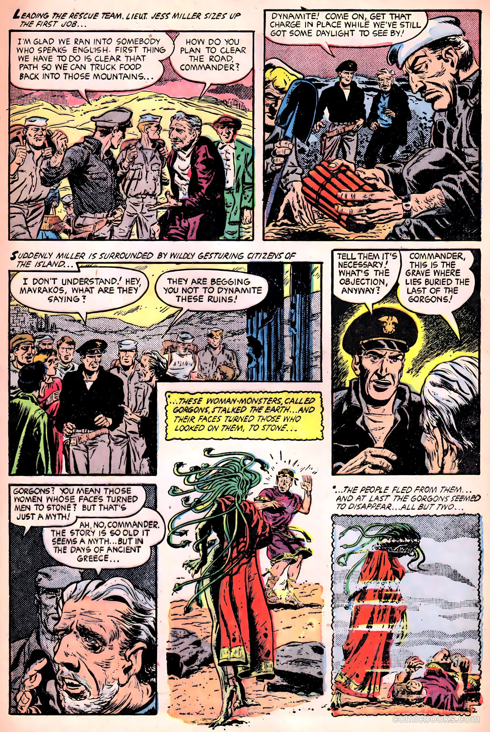 Ghost Comics #10 (1954, Fiction House) — page 5 of 36