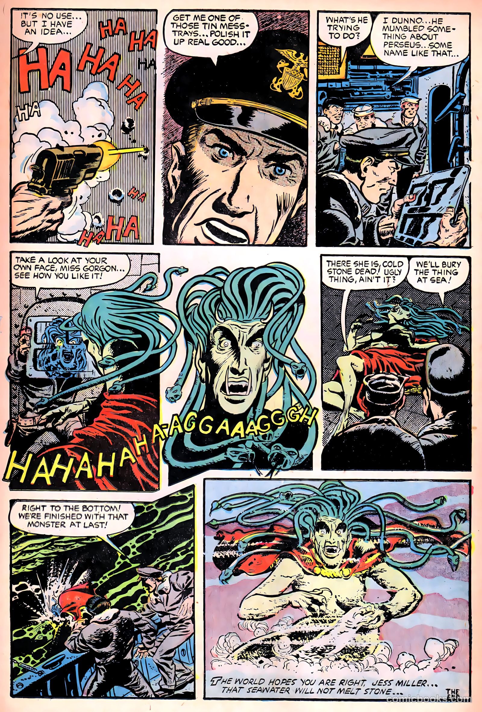 Ghost Comics #10 (1954, Fiction House) — page 11 of 36