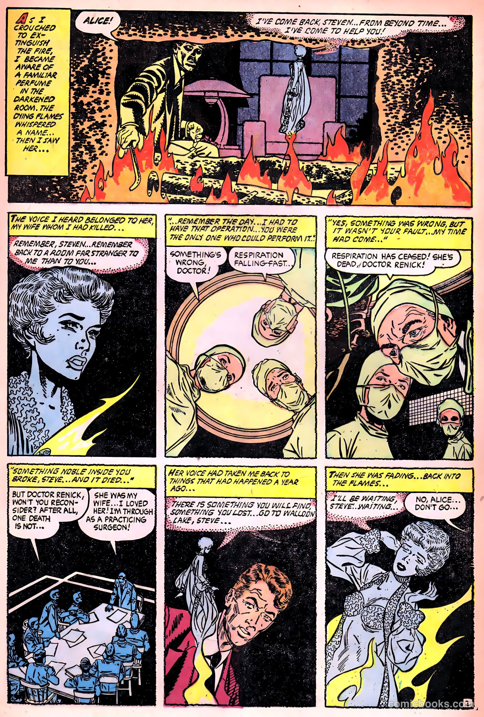 Ghost Comics #10 (1954, Fiction House) — page 13 of 36