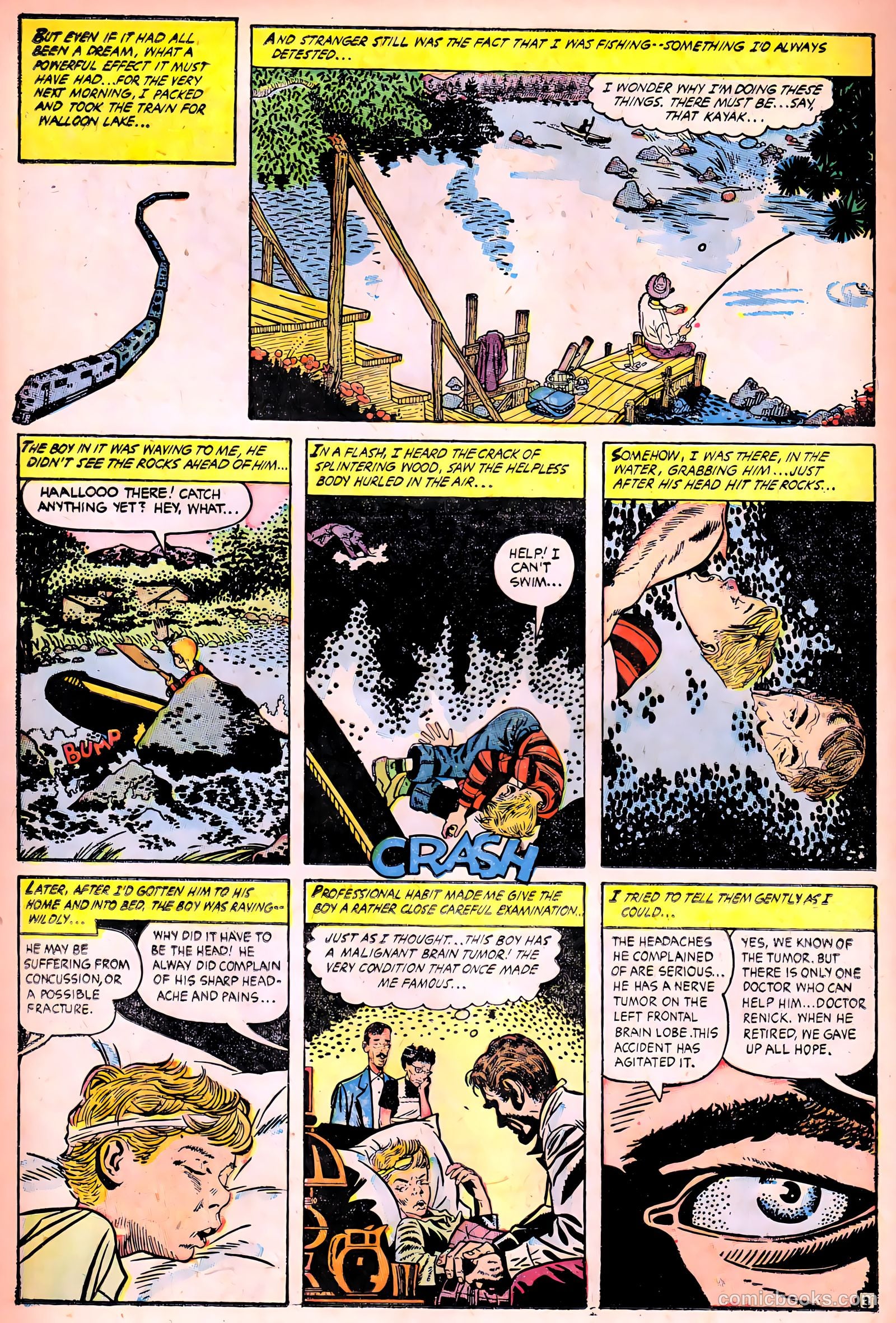 Ghost Comics #10 (1954, Fiction House) — page 14 of 36