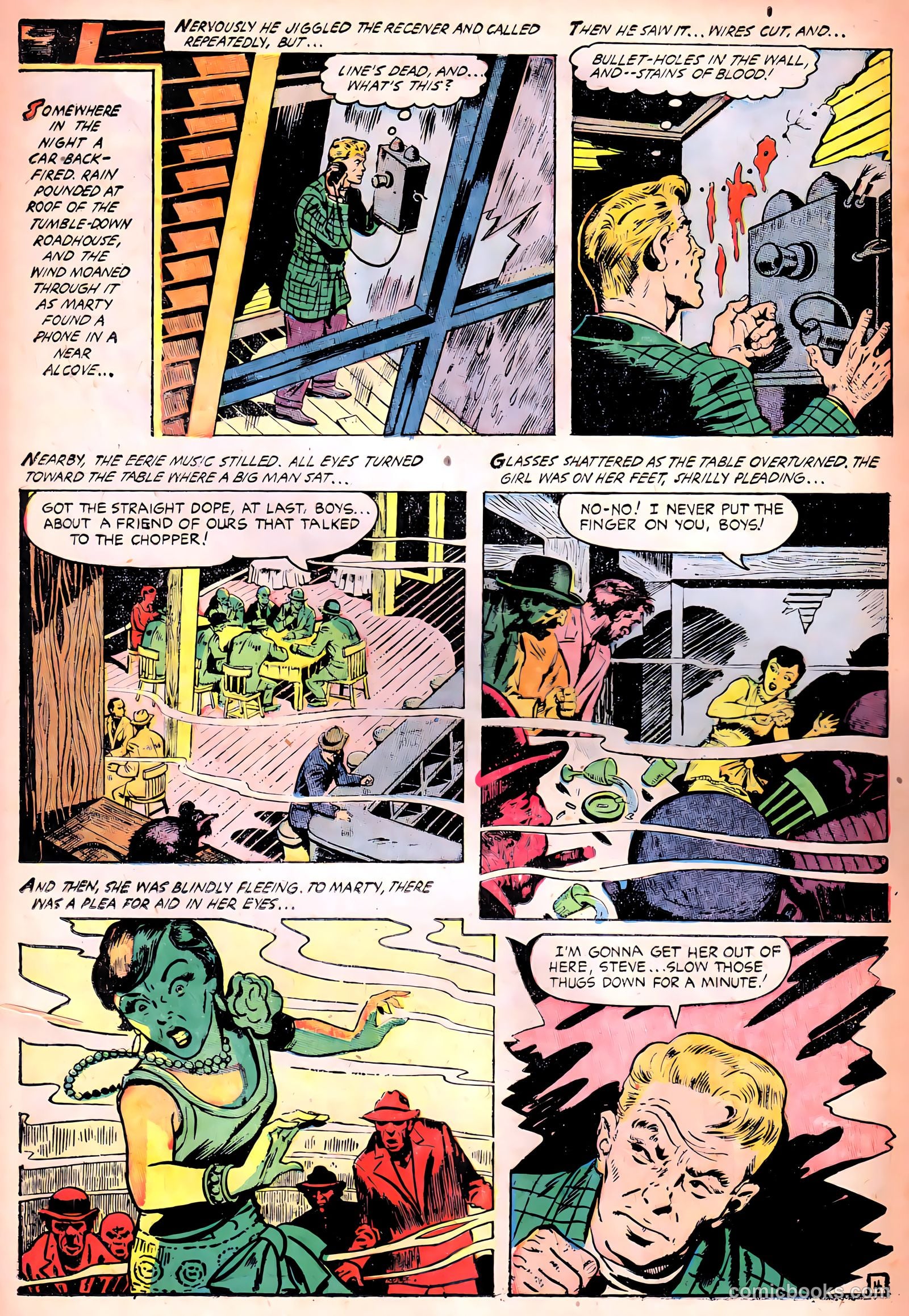Ghost Comics #10 (1954, Fiction House) — page 23 of 36