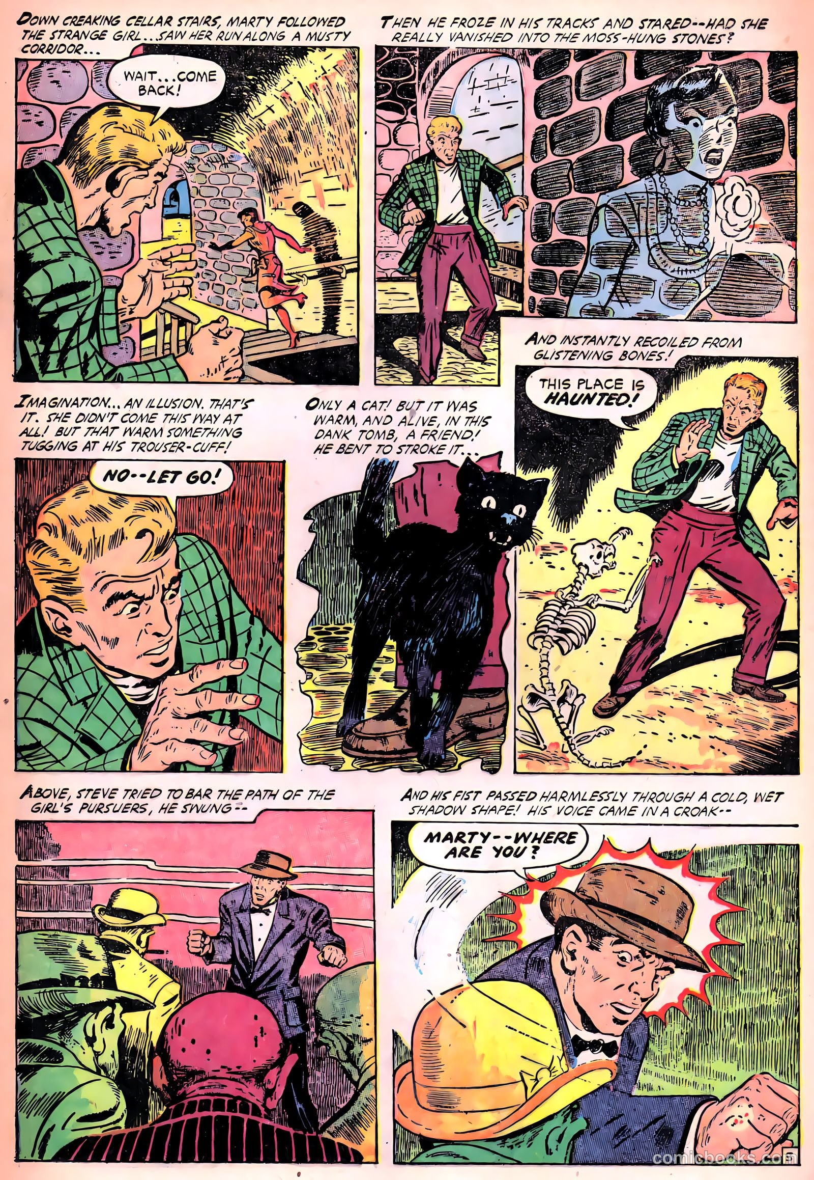 Ghost Comics #10 (1954, Fiction House) — page 24 of 36