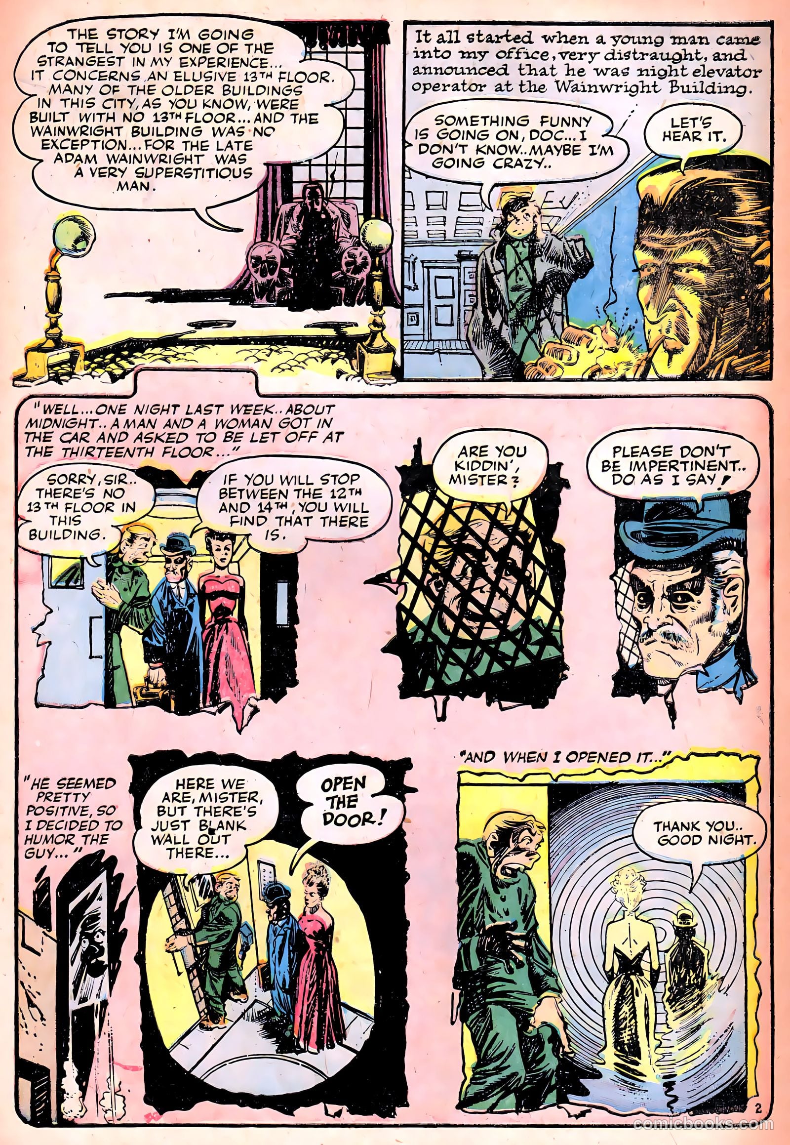 Ghost Comics #10 (1954, Fiction House) — page 27 of 36