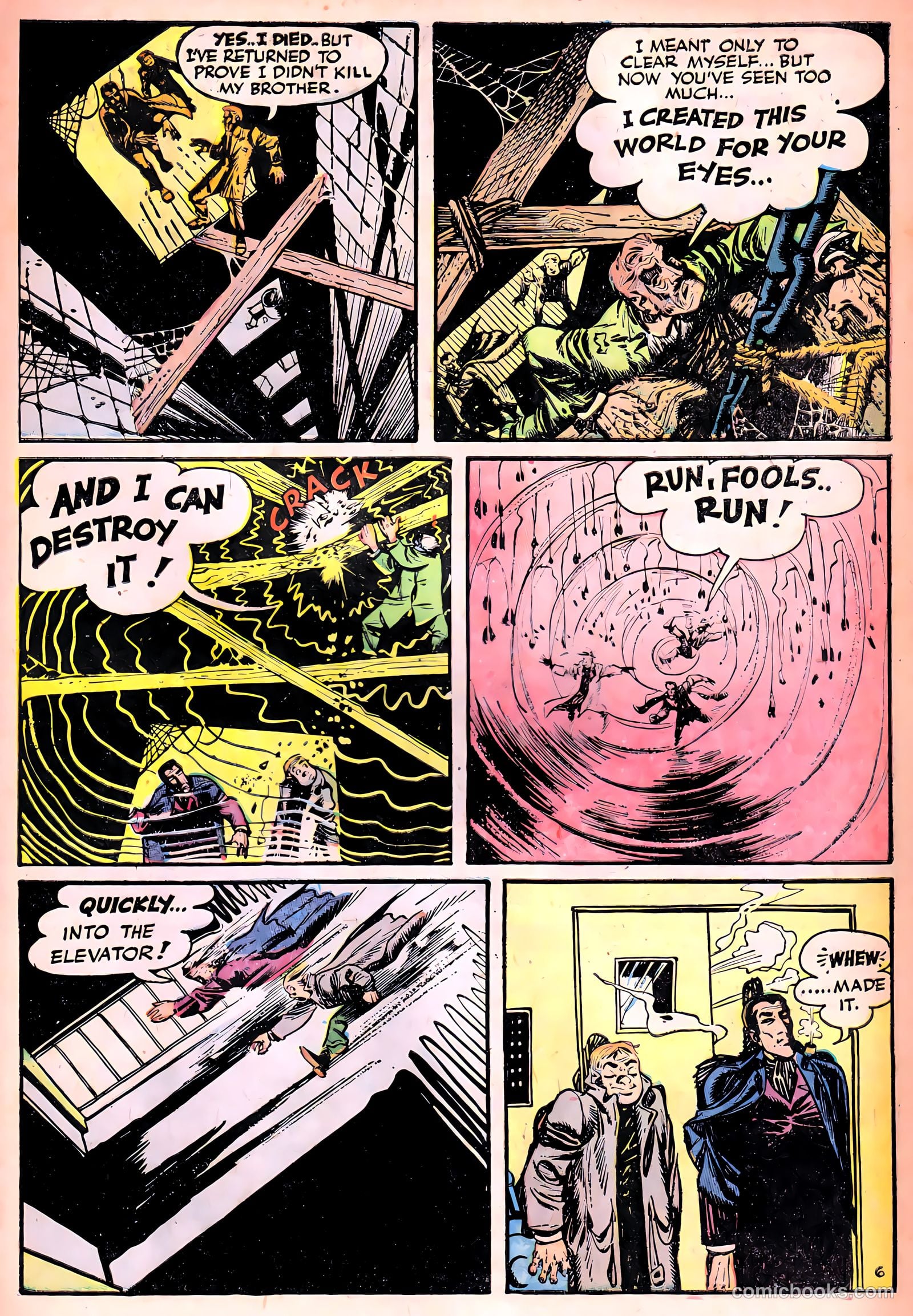 Ghost Comics #10 (1954, Fiction House) — page 31 of 36