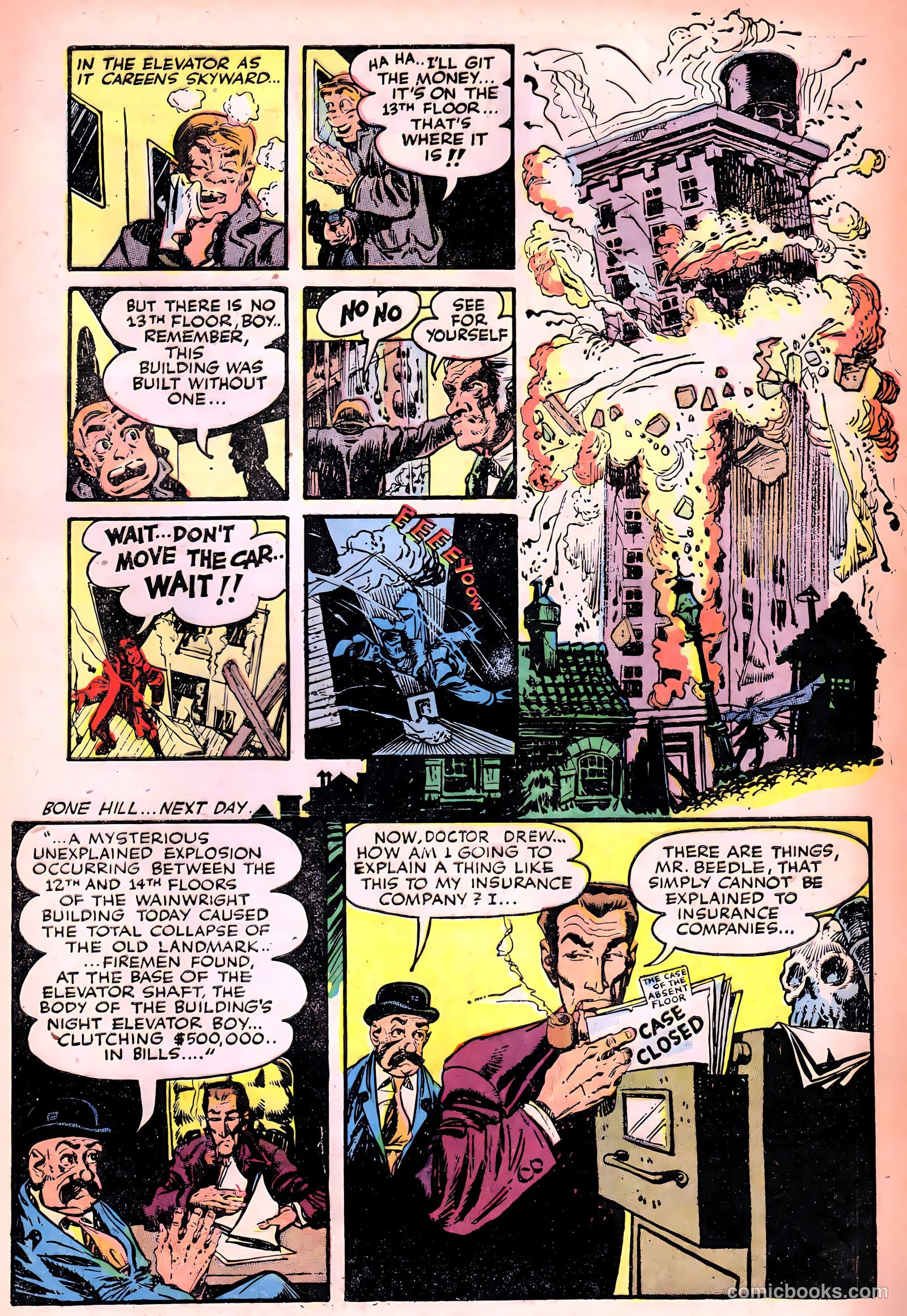 Ghost Comics #10 (1954, Fiction House) — page 33 of 36
