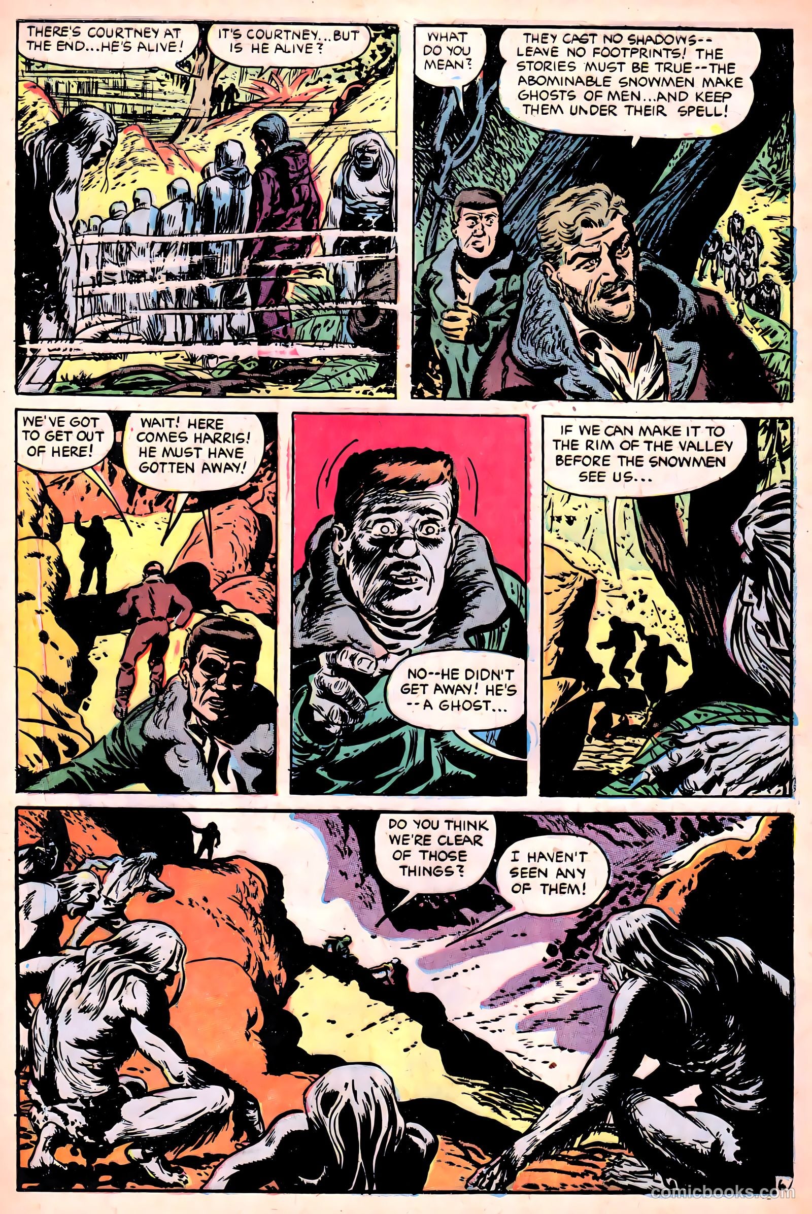 Ghost Comics #11 (1954, Fiction House) — page 9 of 36