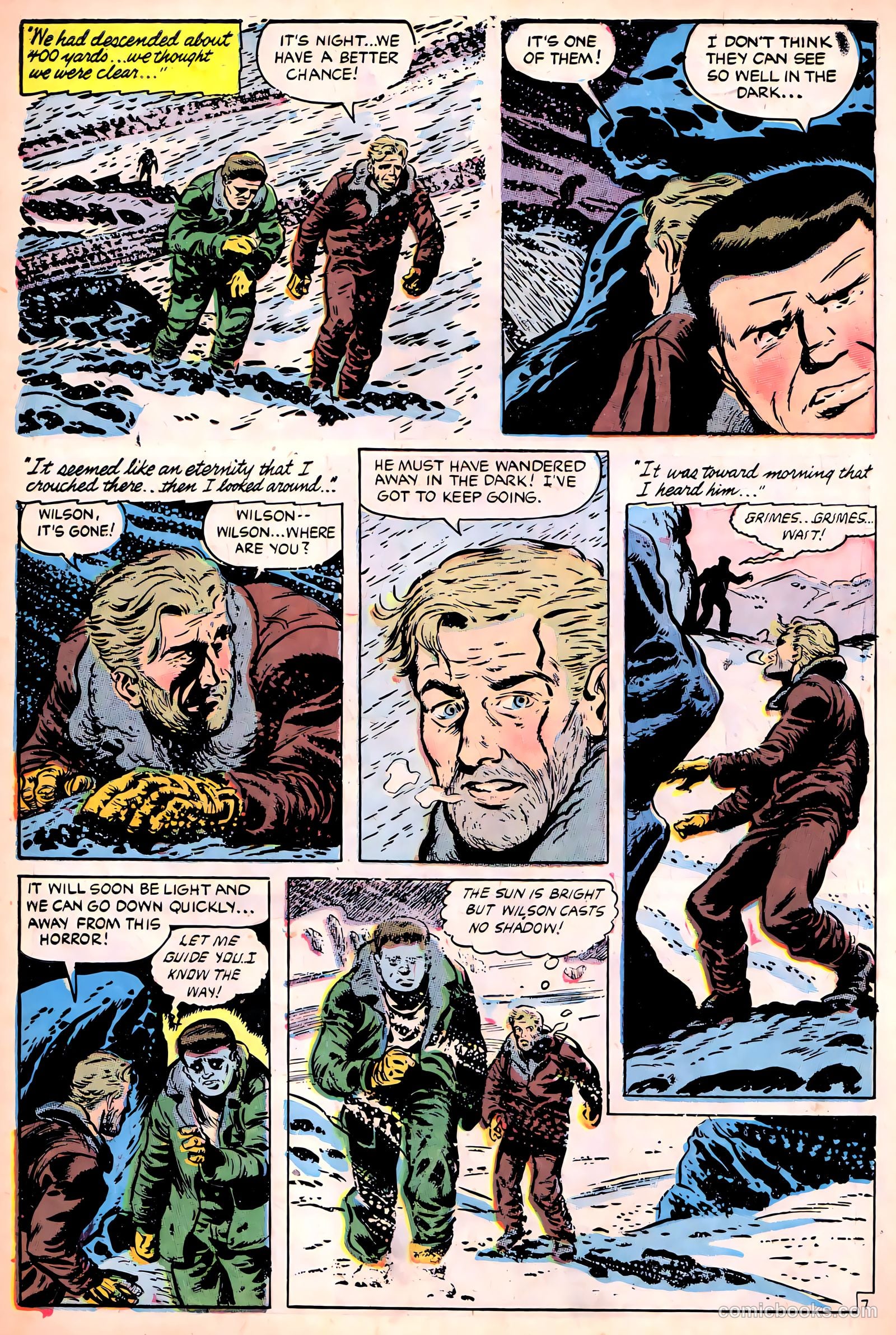 Ghost Comics #11 (1954, Fiction House) — page 10 of 36