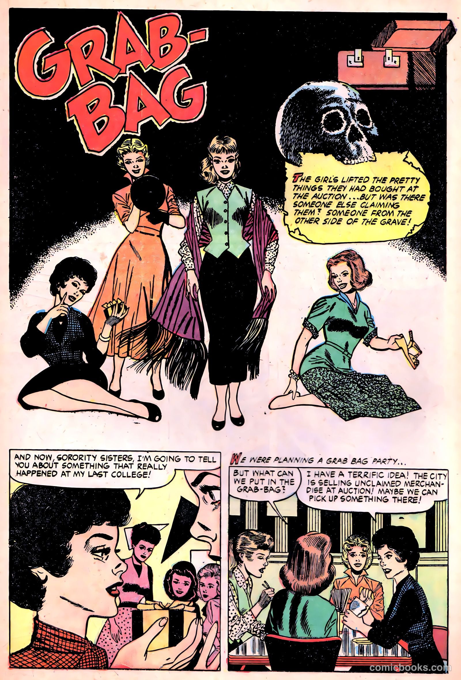Ghost Comics #11 (1954, Fiction House) — page 12 of 36