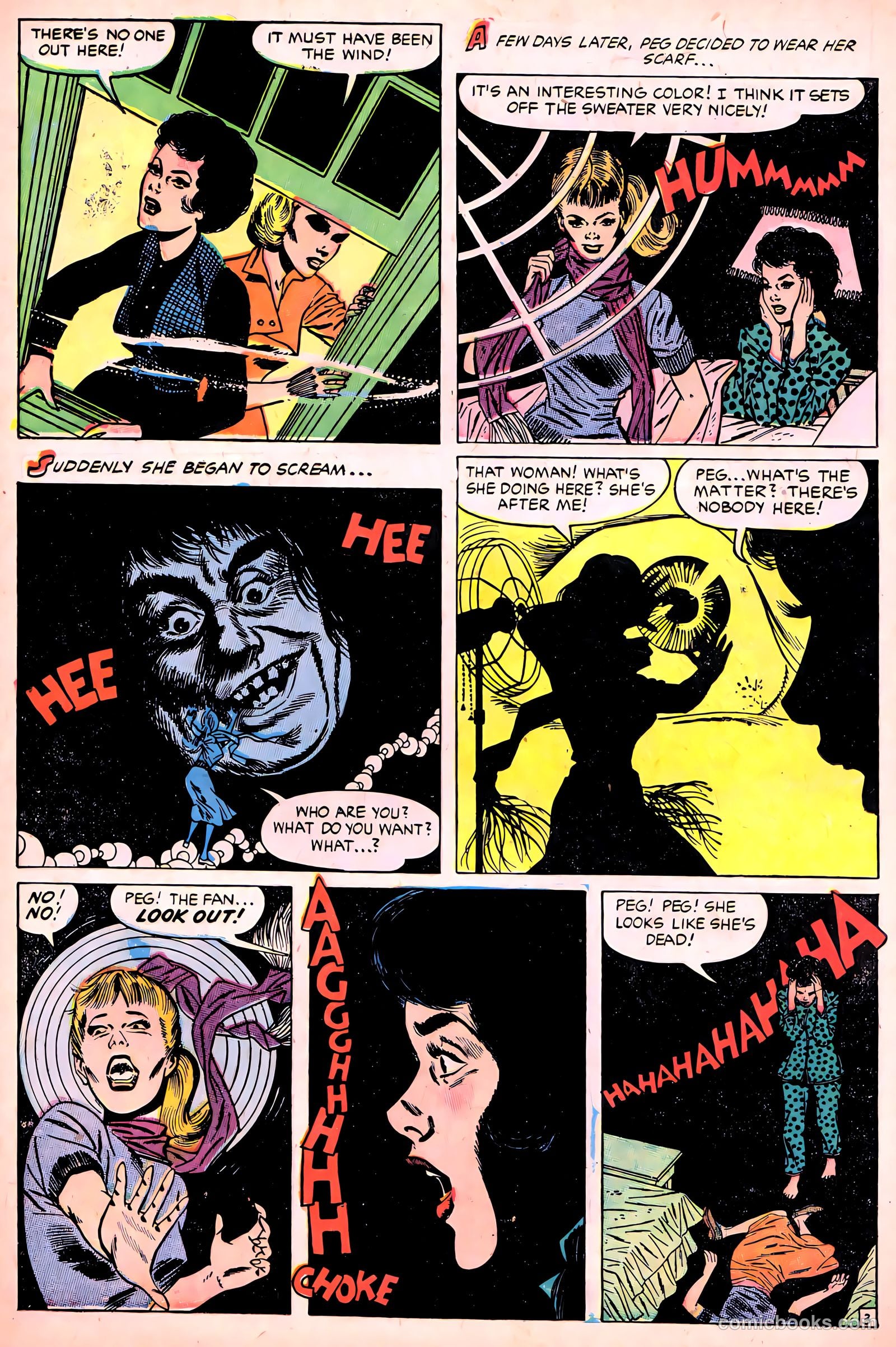 Ghost Comics #11 (1954, Fiction House) — page 14 of 36