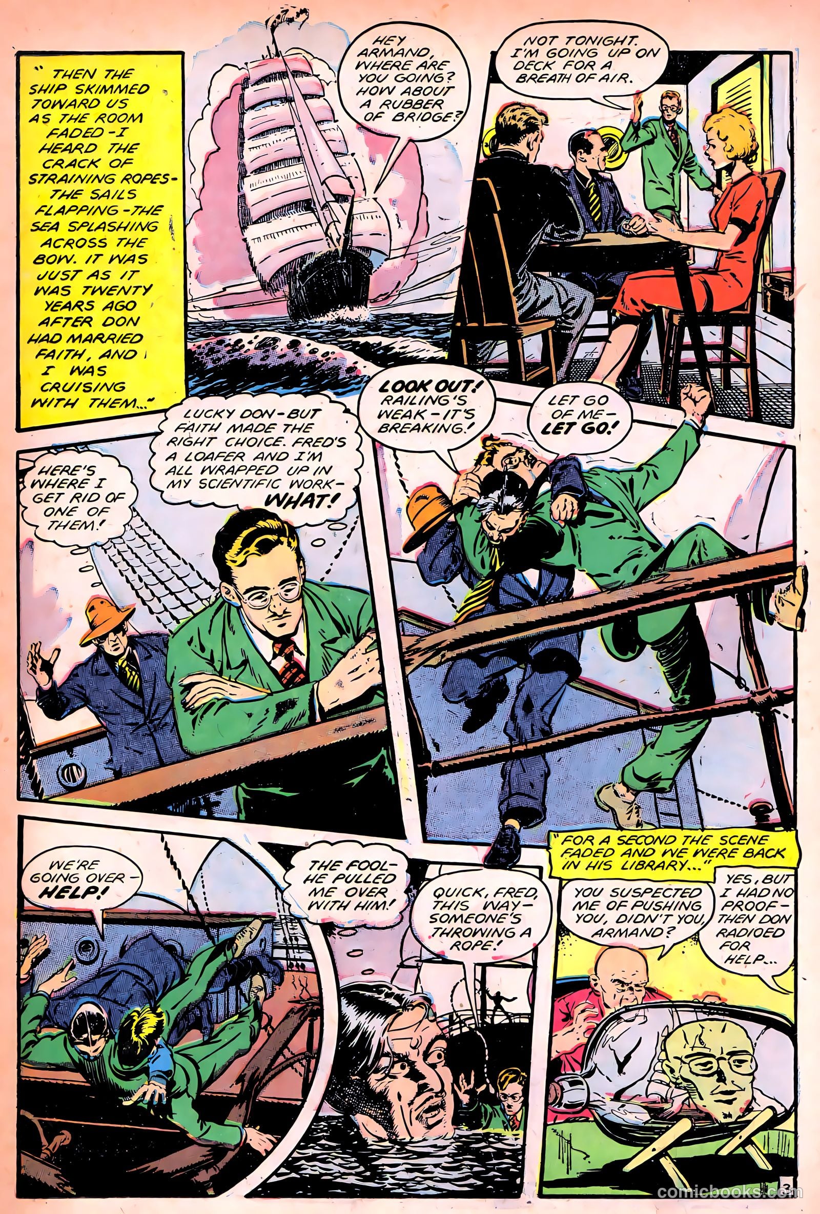 Ghost Comics #11 (1954, Fiction House) — page 22 of 36