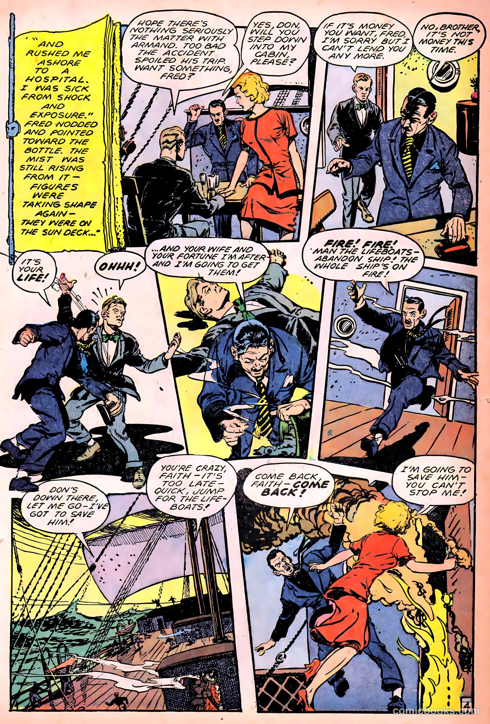 Ghost Comics #11 (1954, Fiction House) — page 23 of 36