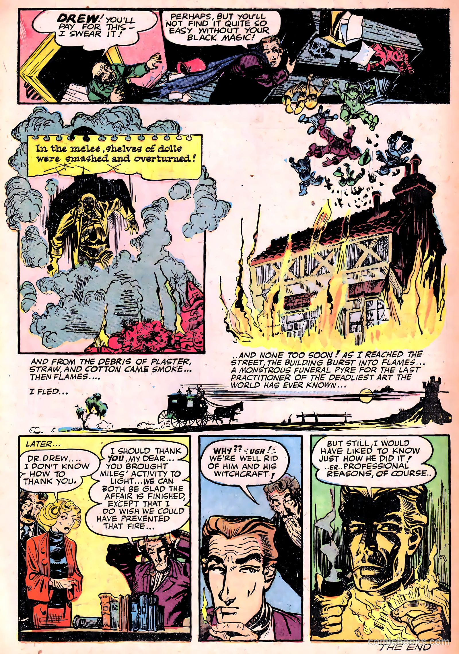 Ghost Comics #11 (1954, Fiction House) — page 33 of 36