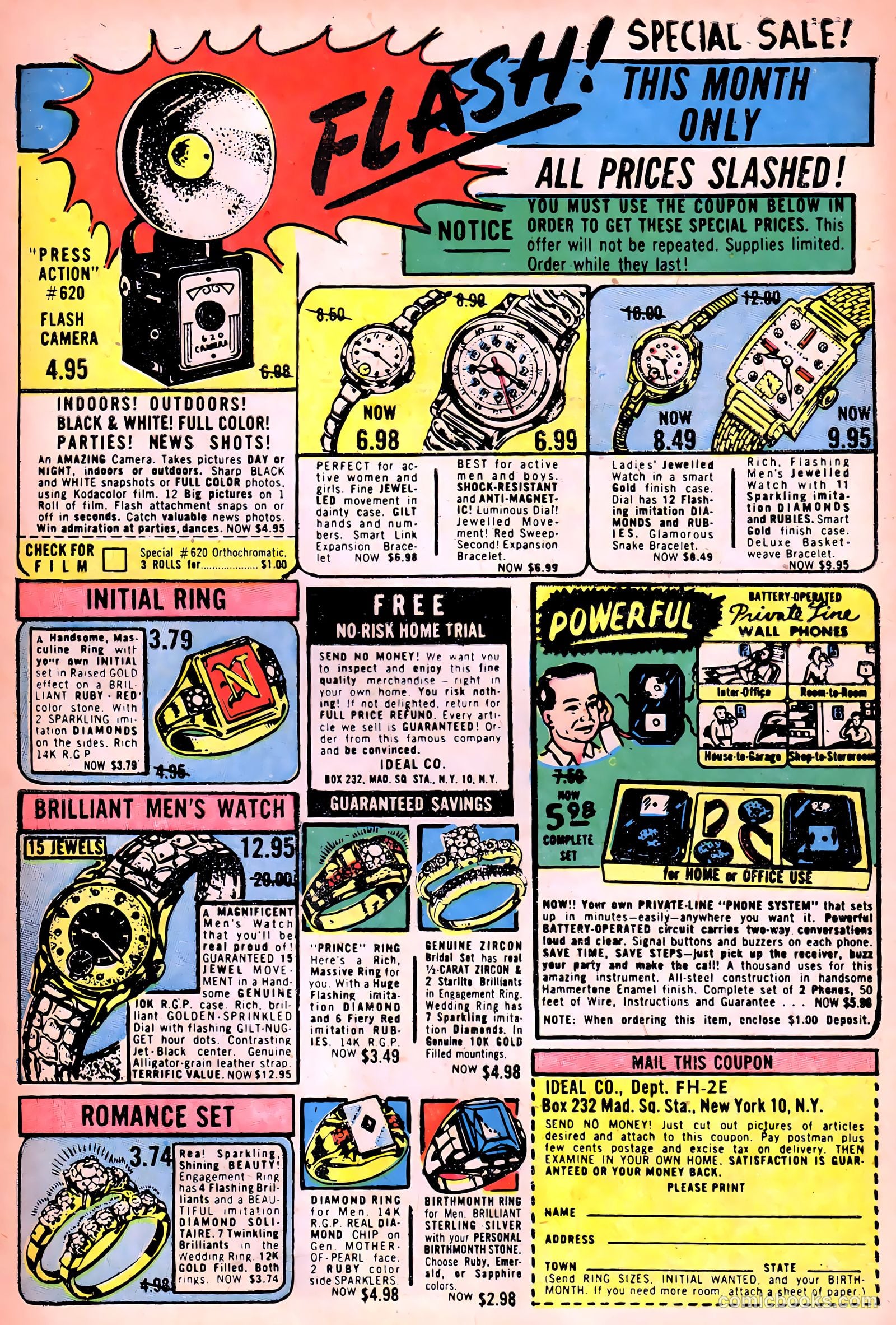 Ghost Comics #11 (1954, Fiction House) — page 34 of 36