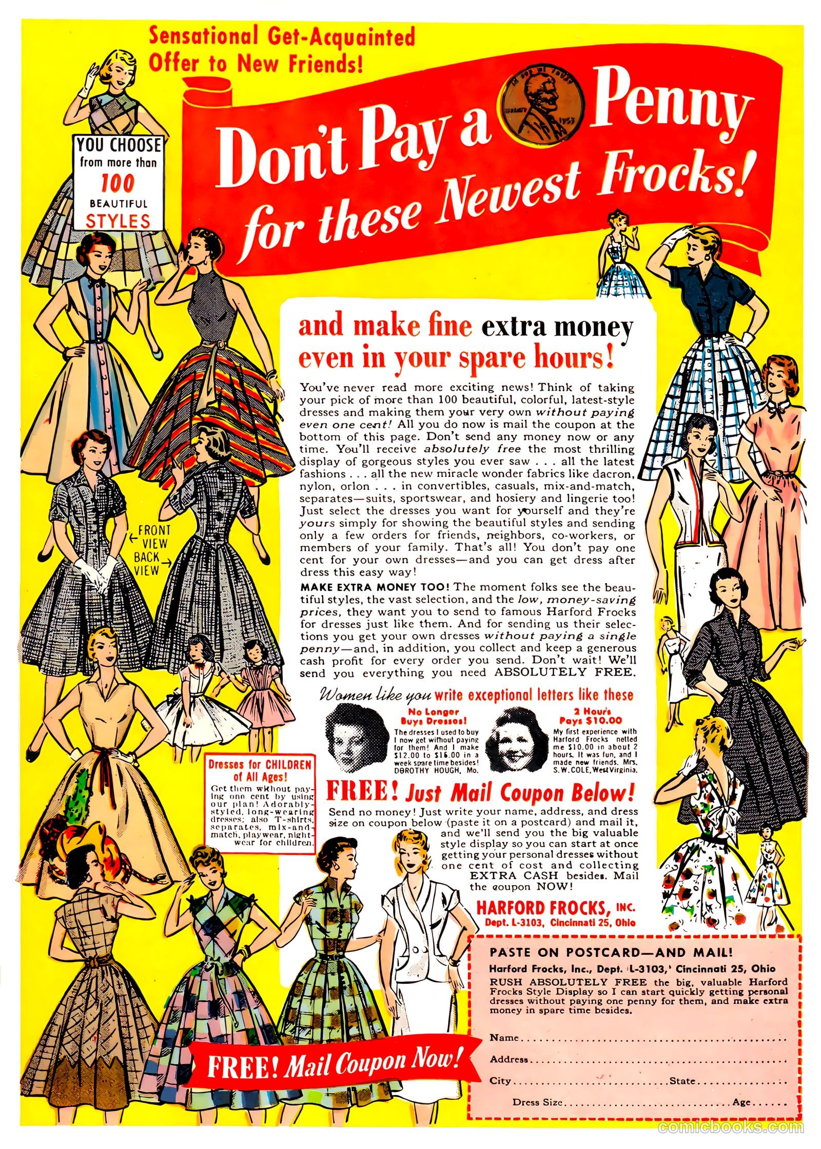 Ghost Comics #11 (1954, Fiction House) — page 36 of 36