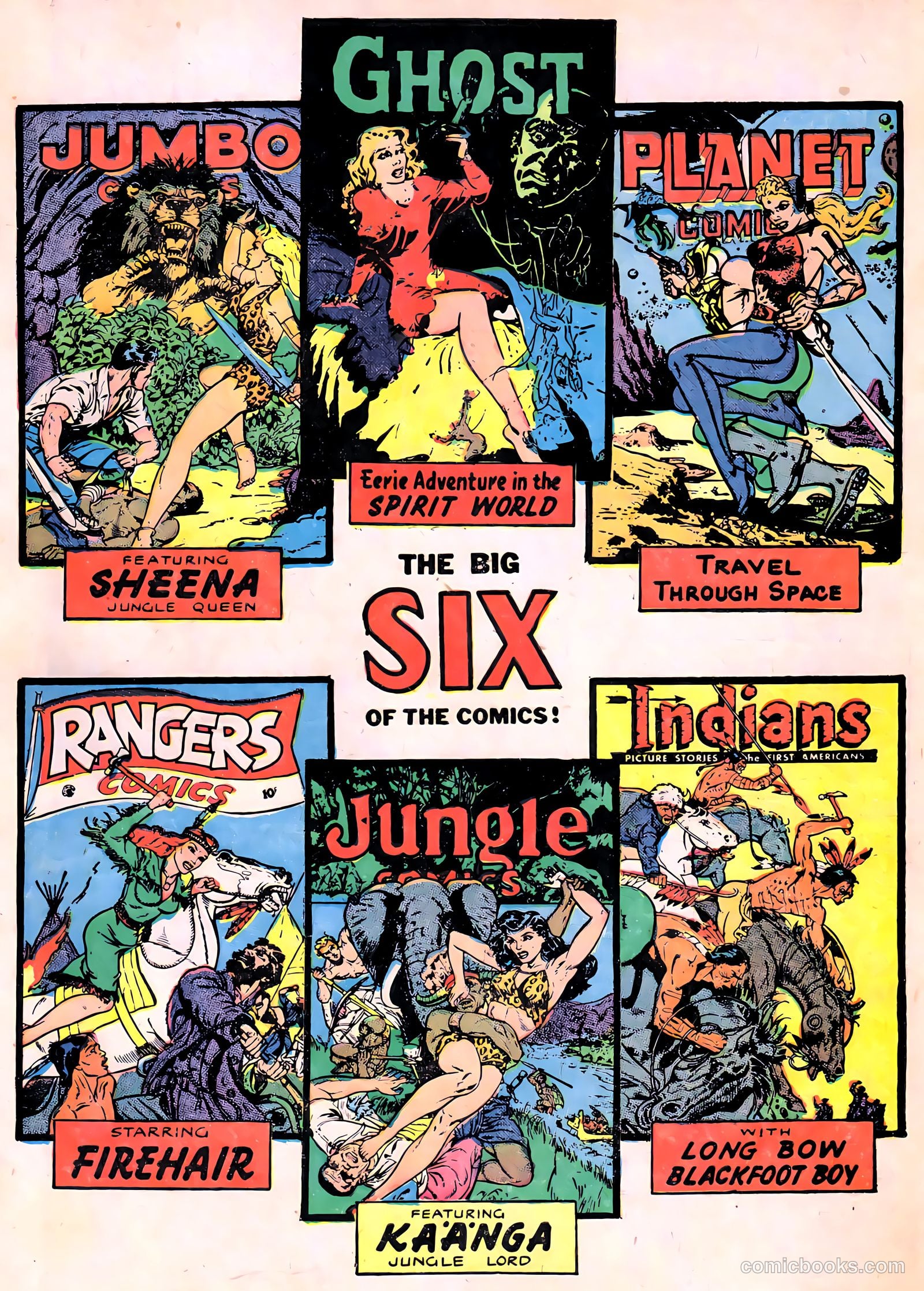 Ghost Comics #2 (1952, Fiction House) — page 3 of 35