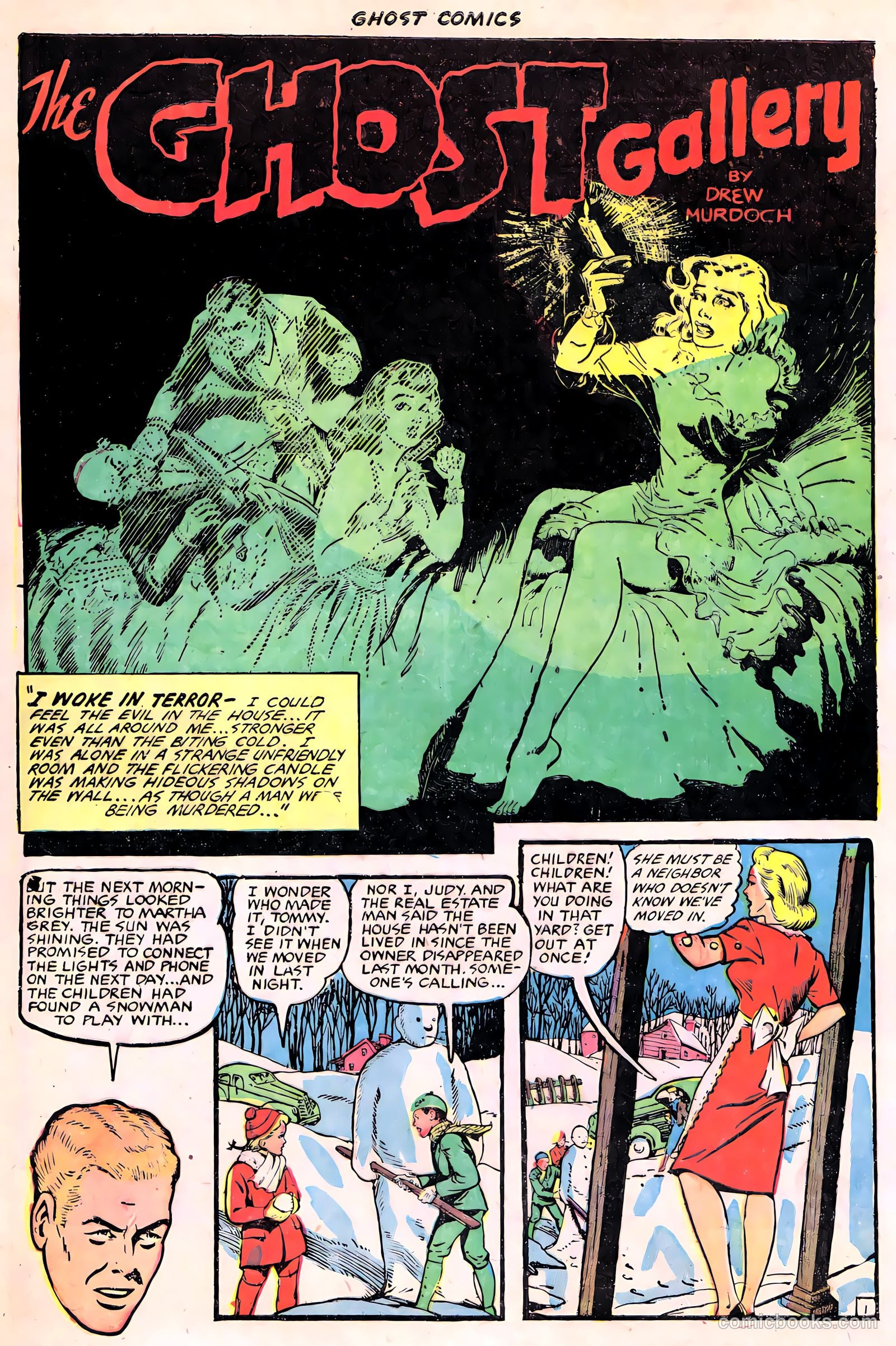 Ghost Comics #2 (1952, Fiction House) — page 4 of 35