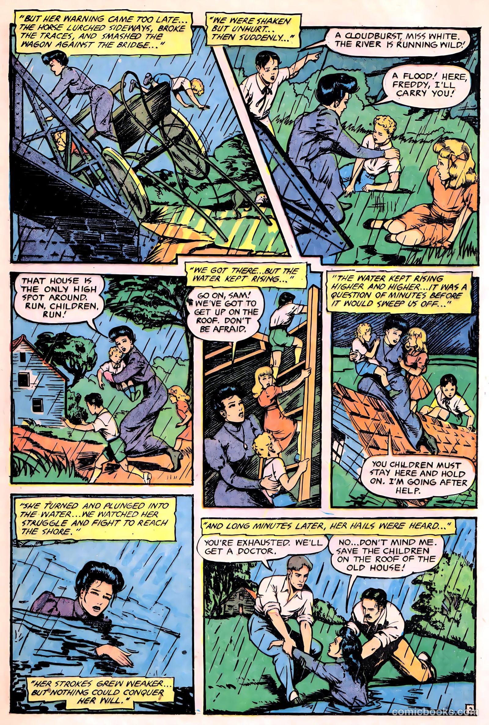 Ghost Comics #2 (1952, Fiction House) — page 12 of 35
