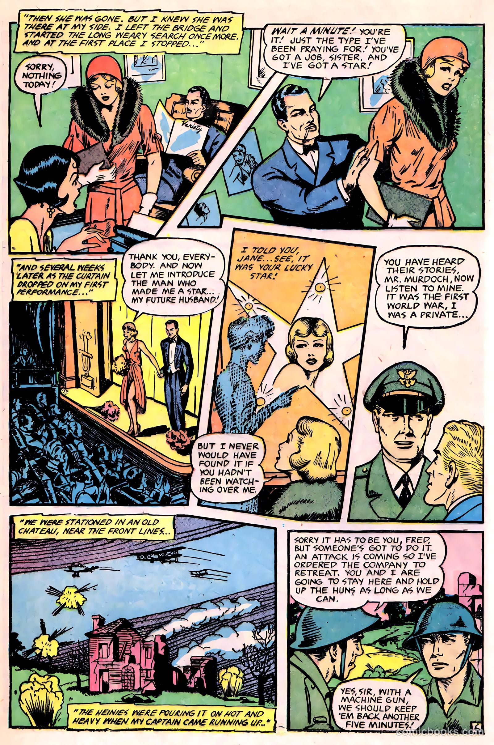 Ghost Comics #2 (1952, Fiction House) — page 16 of 35