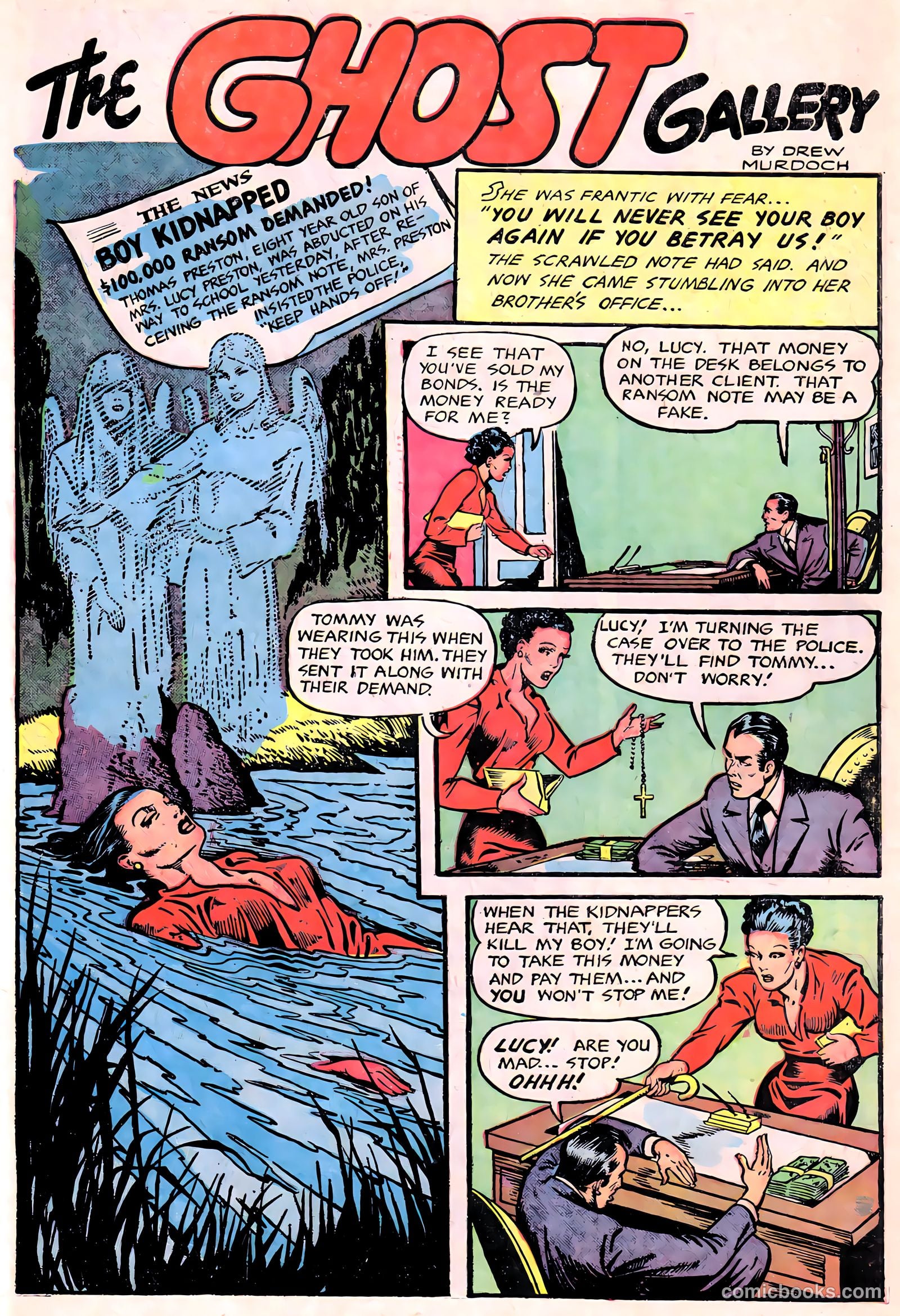 Ghost Comics #2 (1952, Fiction House) — page 27 of 35