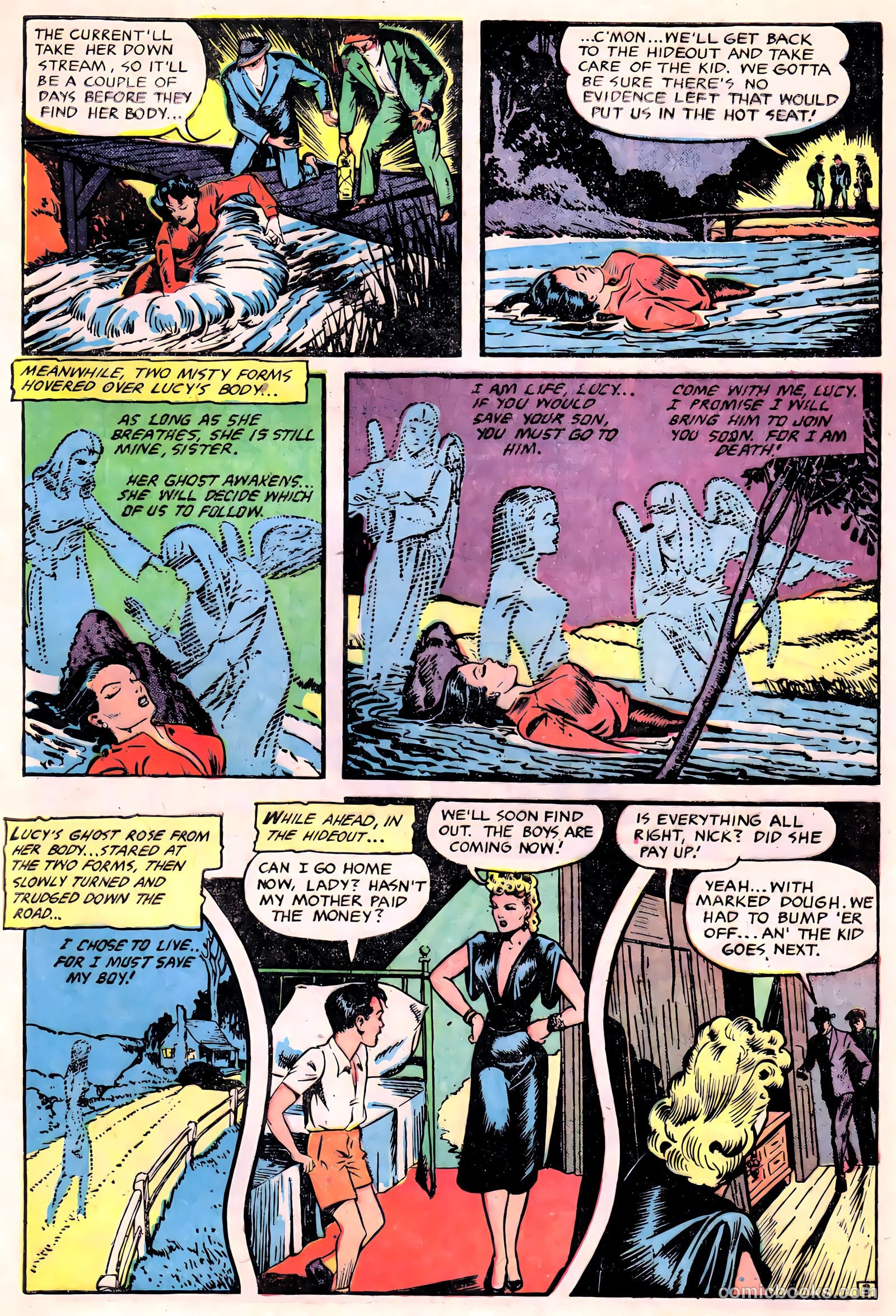 Ghost Comics #2 (1952, Fiction House) — page 29 of 35