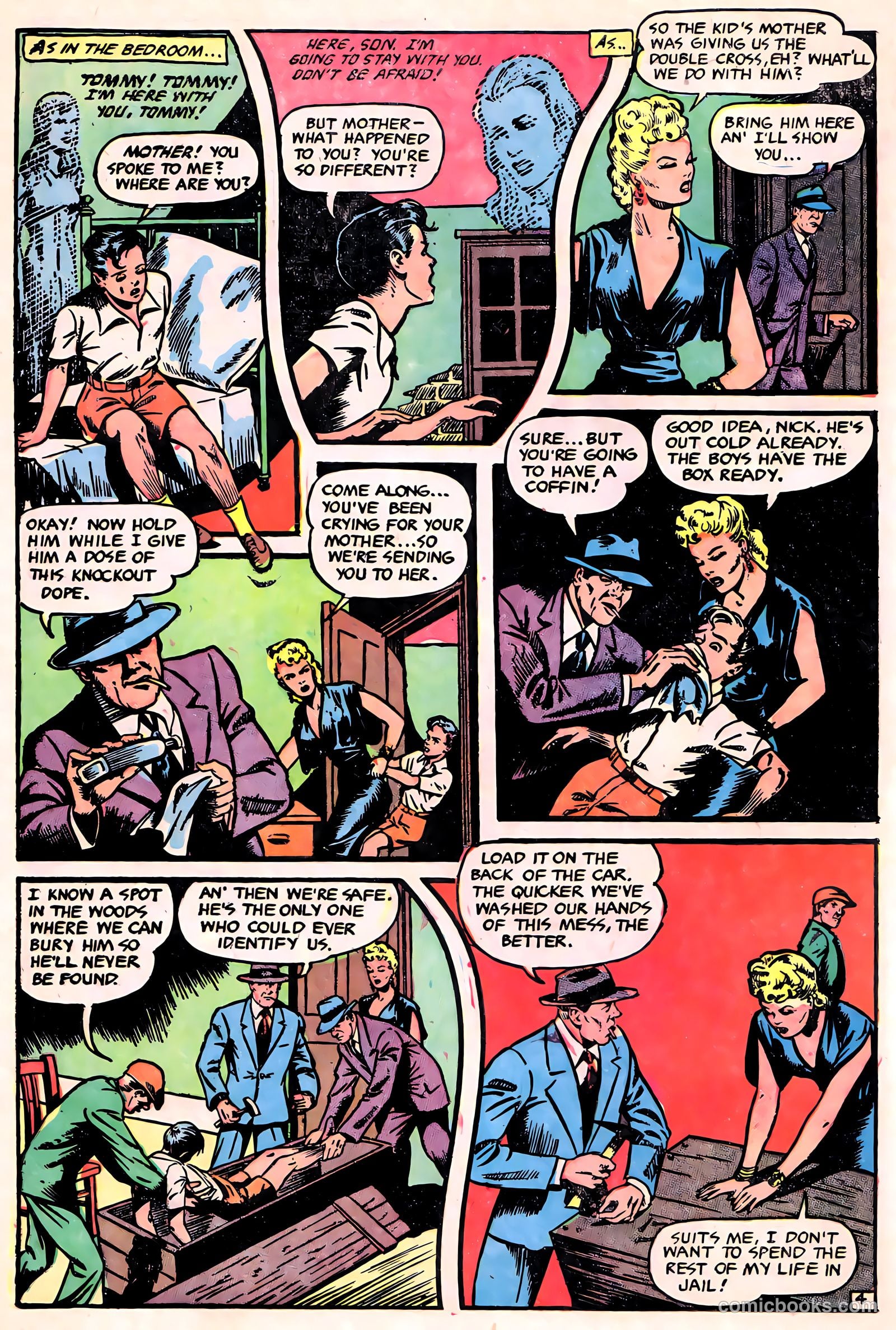 Ghost Comics #2 (1952, Fiction House) — page 30 of 35