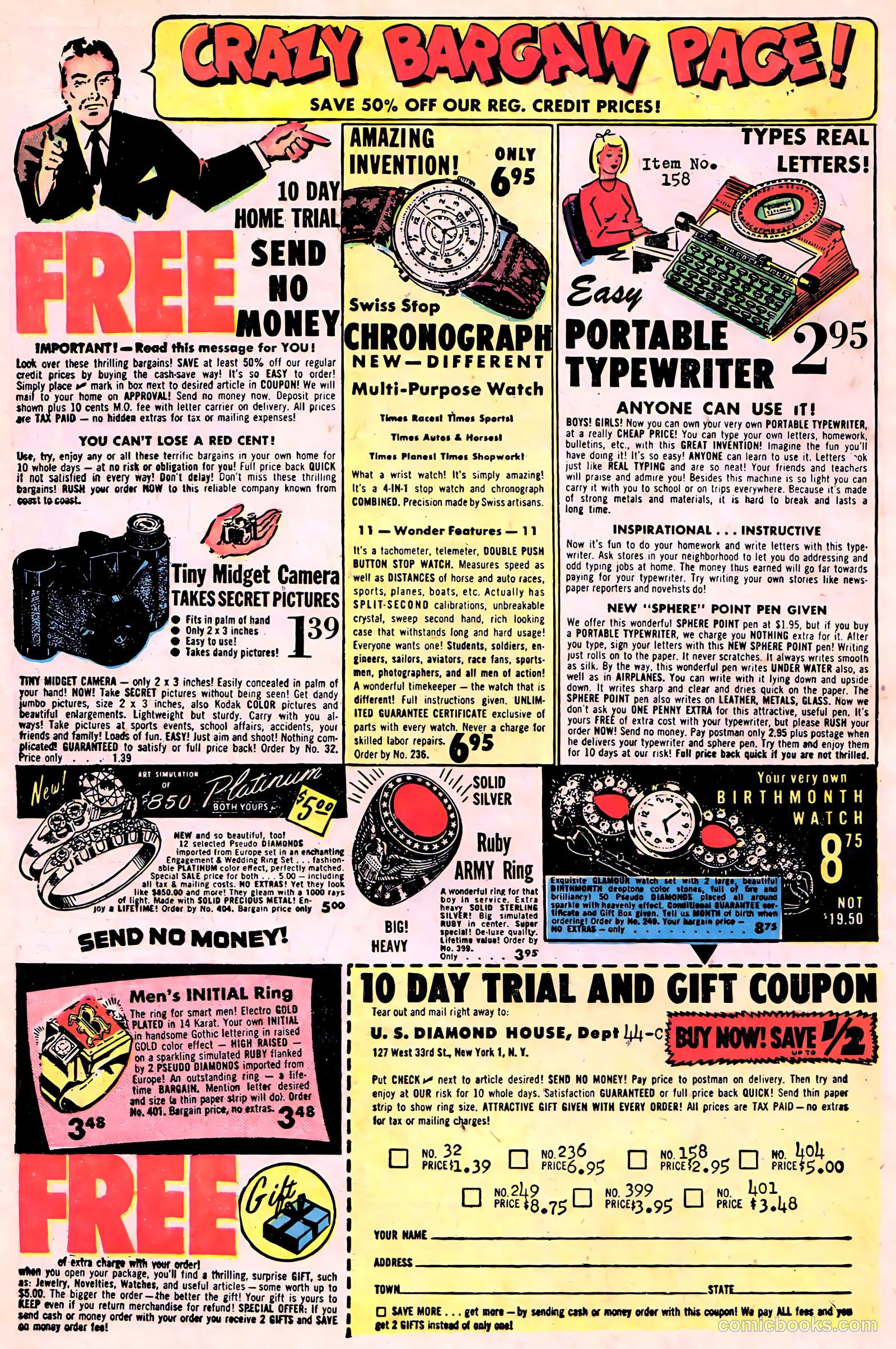 Ghost Comics #2 (1952, Fiction House) — page 34 of 35