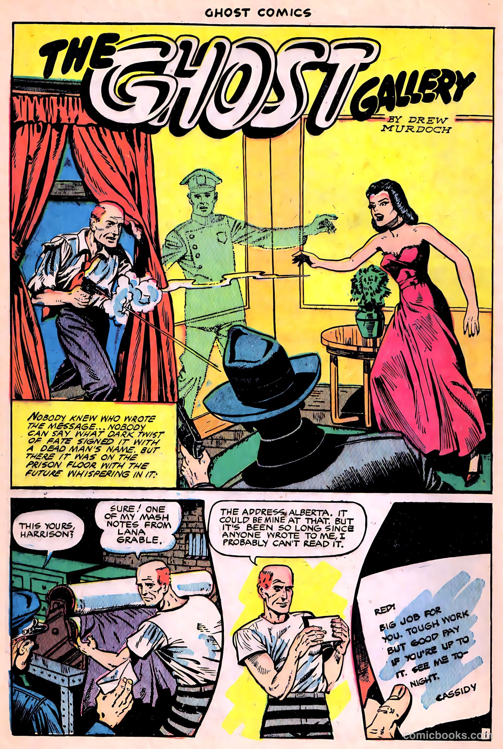 Ghost Comics #3 (1952, Fiction House) — page 4 of 36
