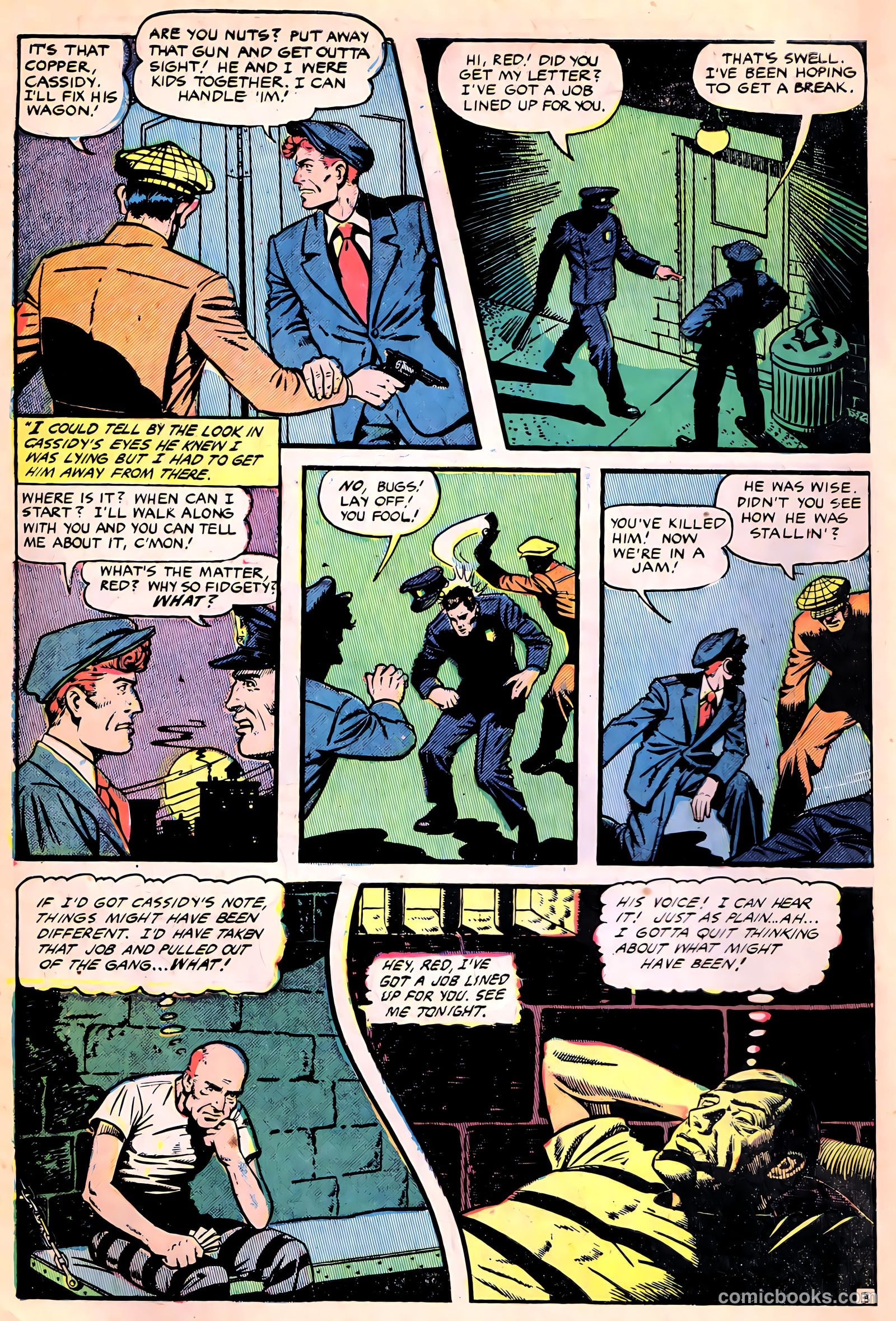 Ghost Comics #3 (1952, Fiction House) — page 6 of 36