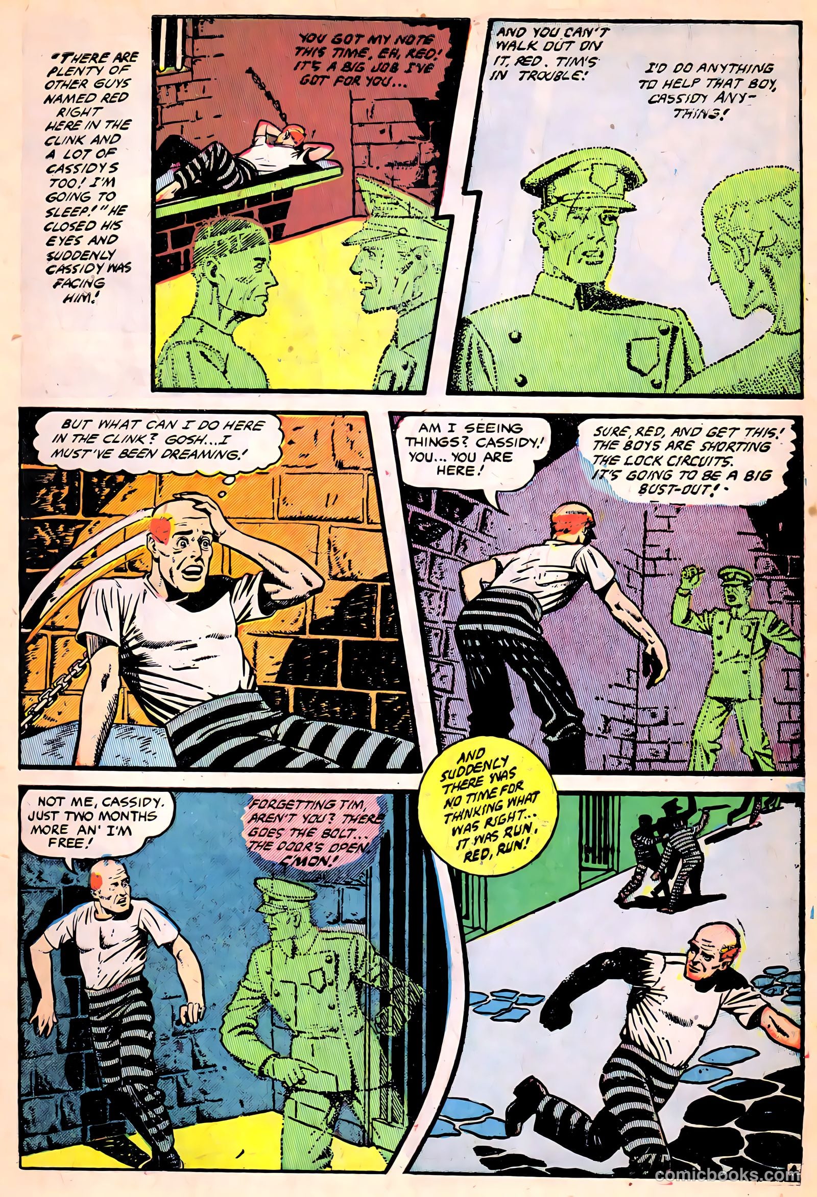 Ghost Comics #3 (1952, Fiction House) — page 7 of 36