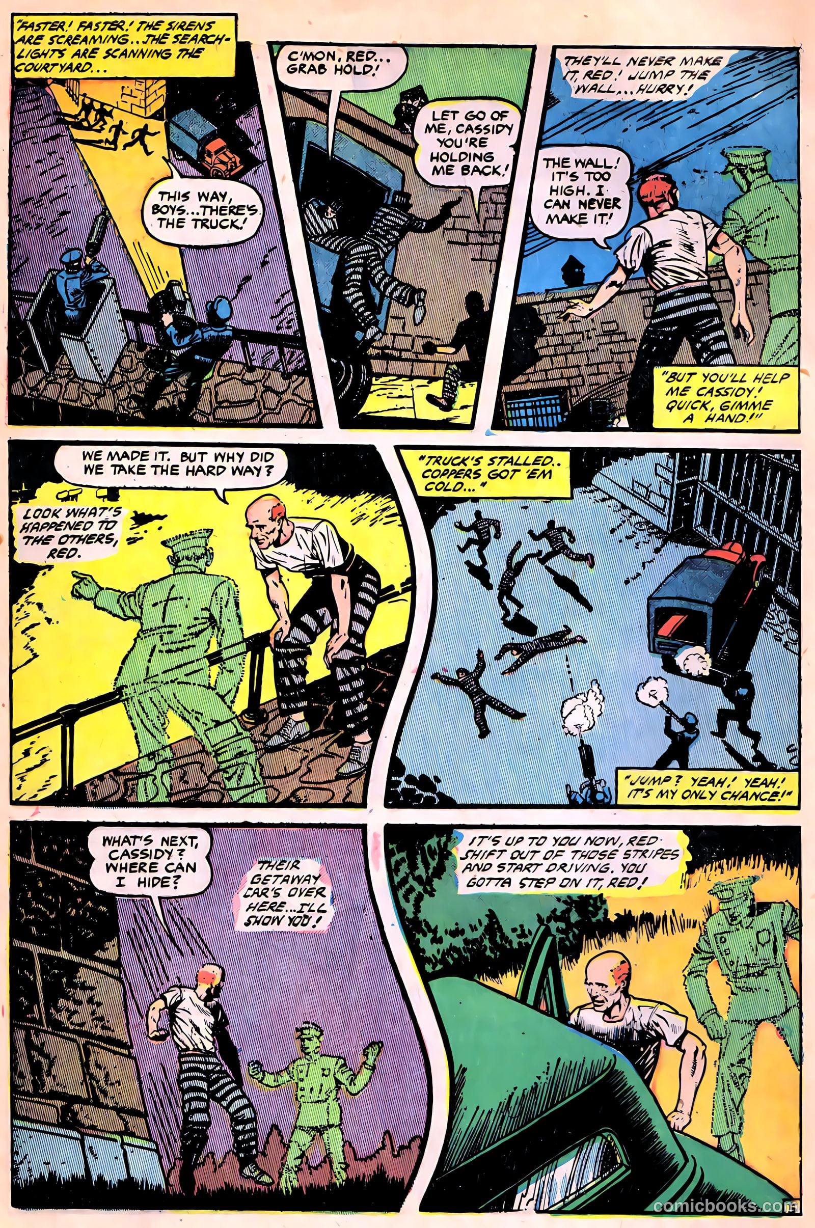 Ghost Comics #3 (1952, Fiction House) — page 8 of 36