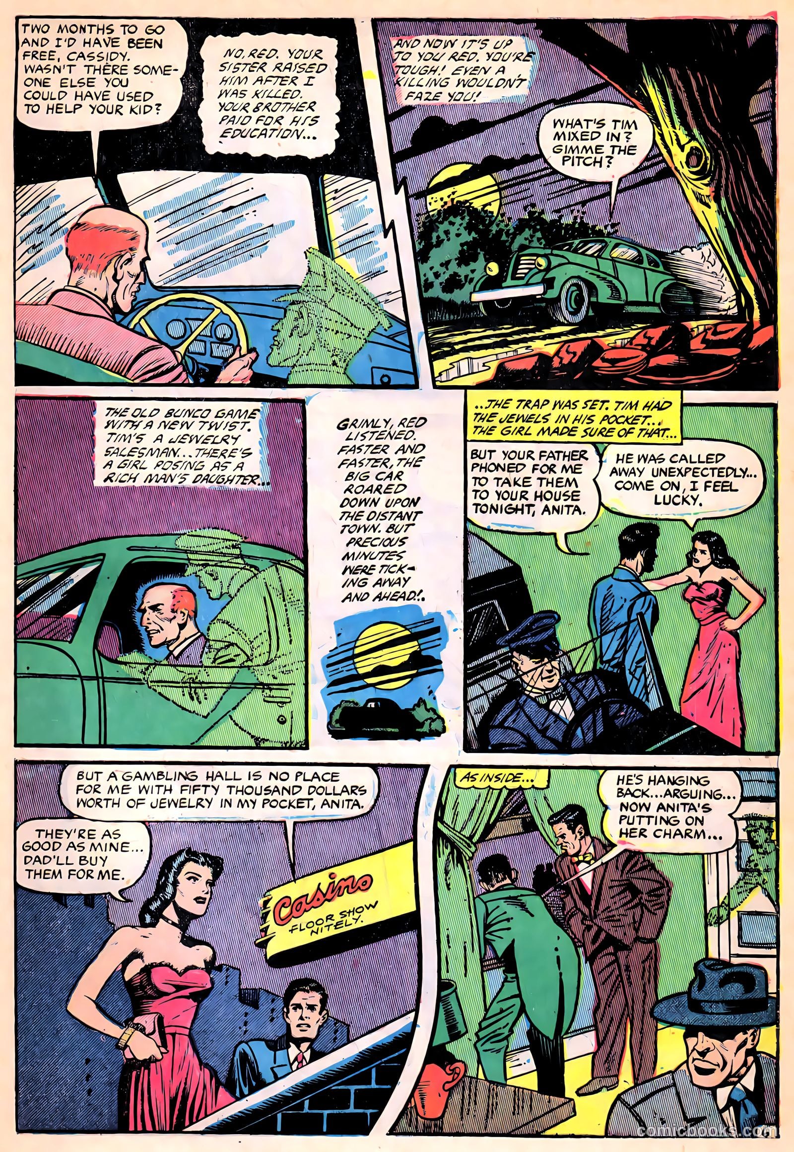 Ghost Comics #3 (1952, Fiction House) — page 9 of 36