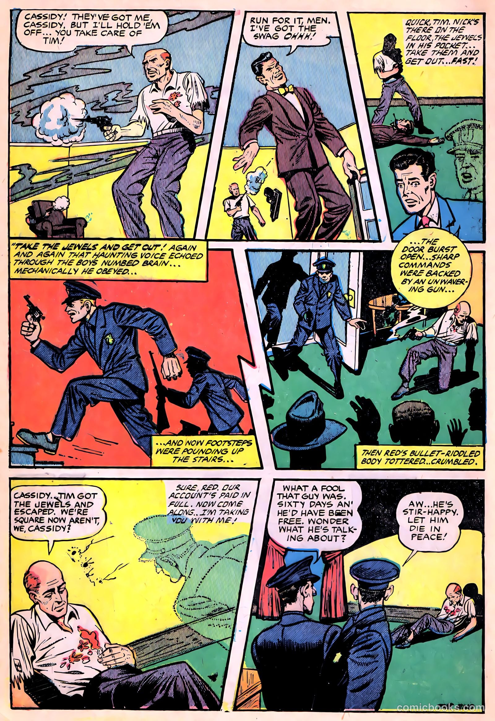 Ghost Comics #3 (1952, Fiction House) — page 12 of 36