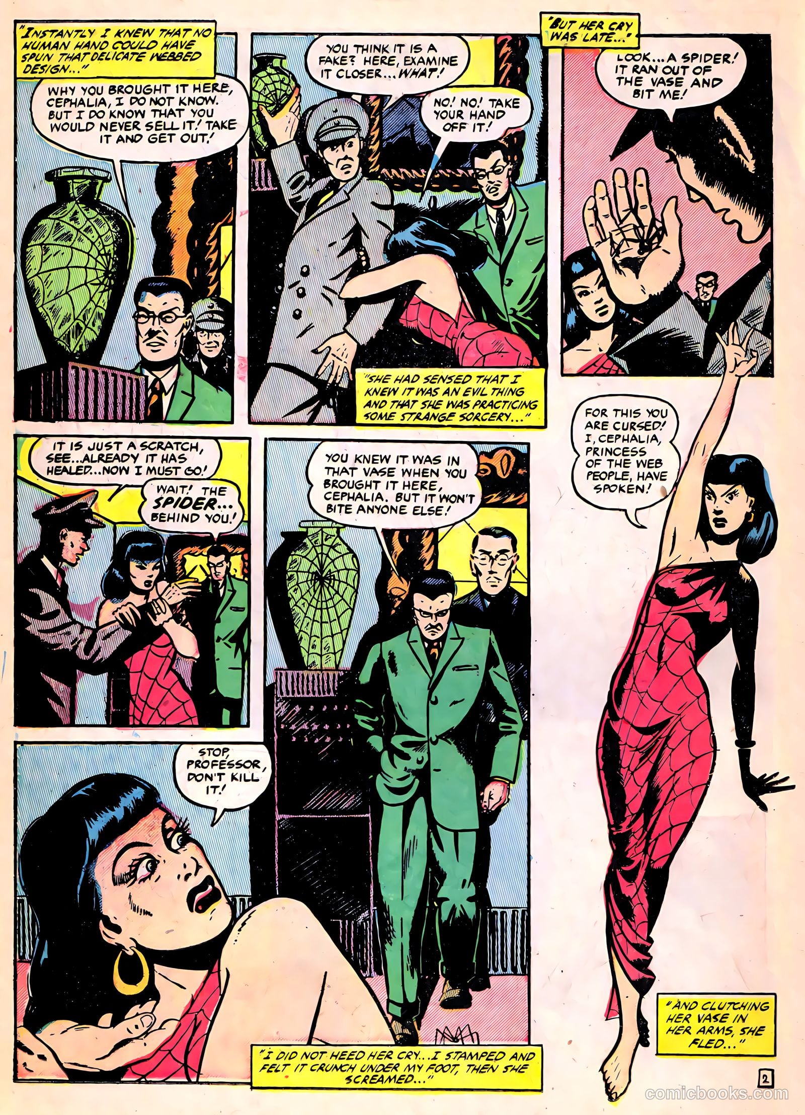 Ghost Comics #3 (1952, Fiction House) — page 14 of 36