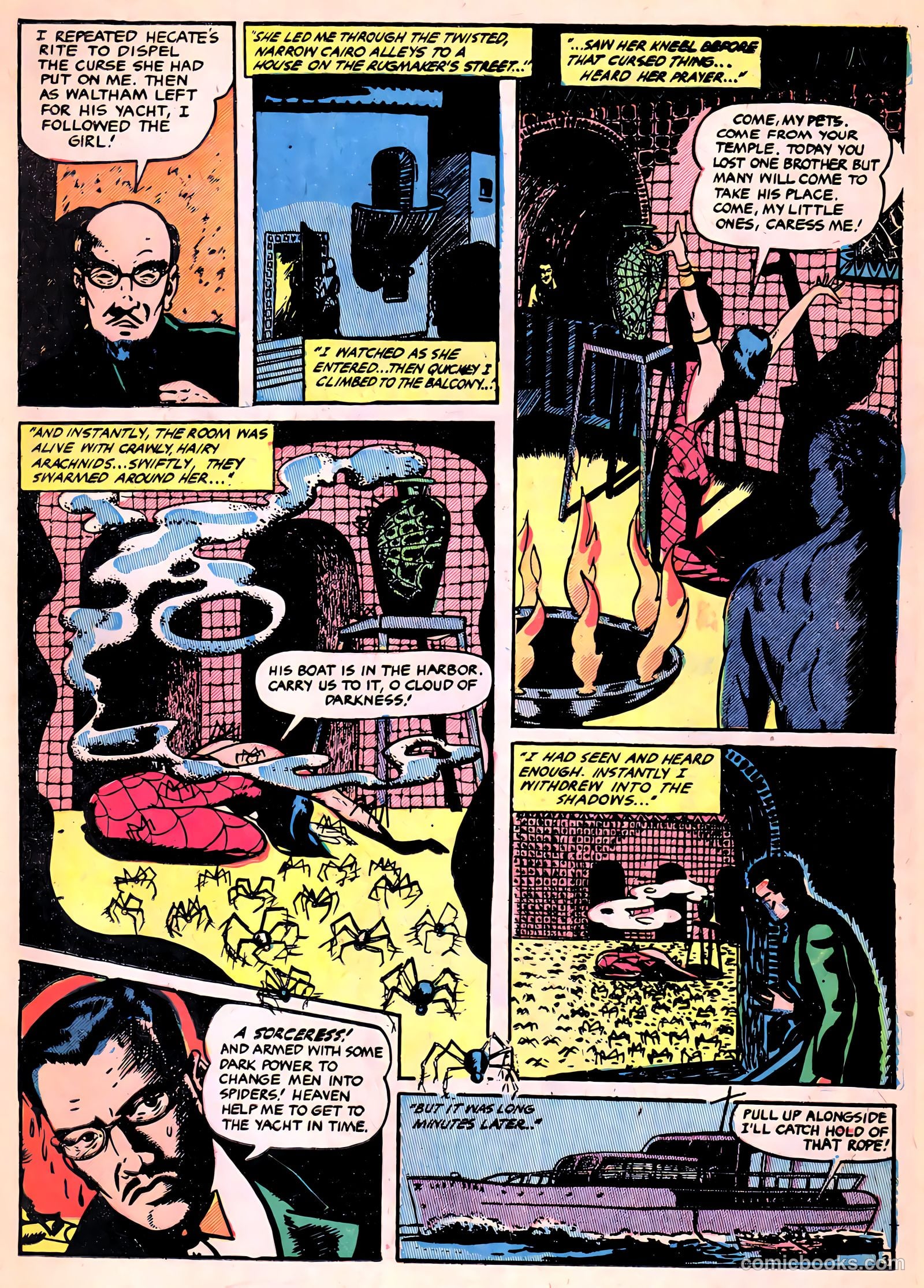 Ghost Comics #3 (1952, Fiction House) — page 15 of 36