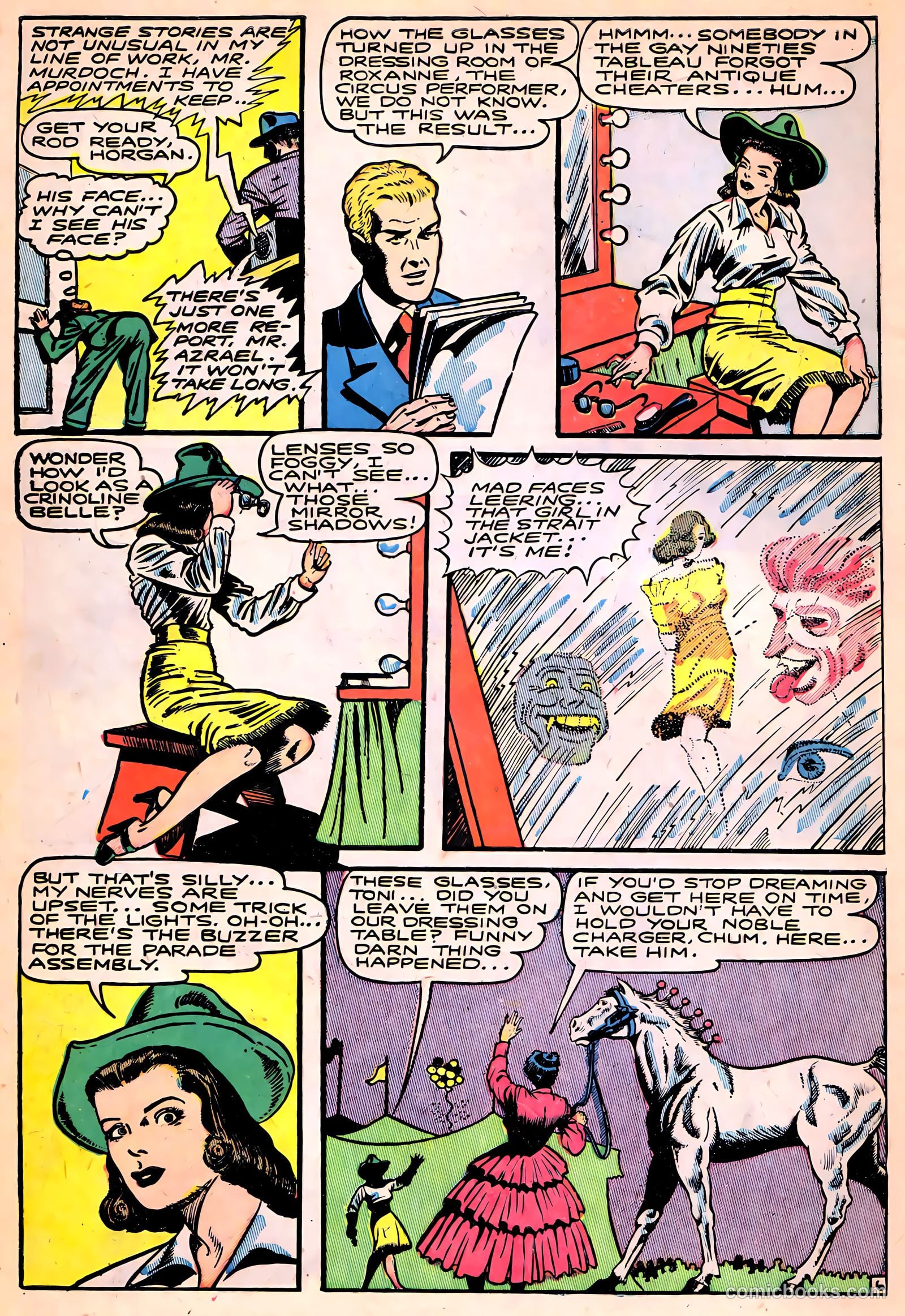 Ghost Comics #3 (1952, Fiction House) — page 30 of 36