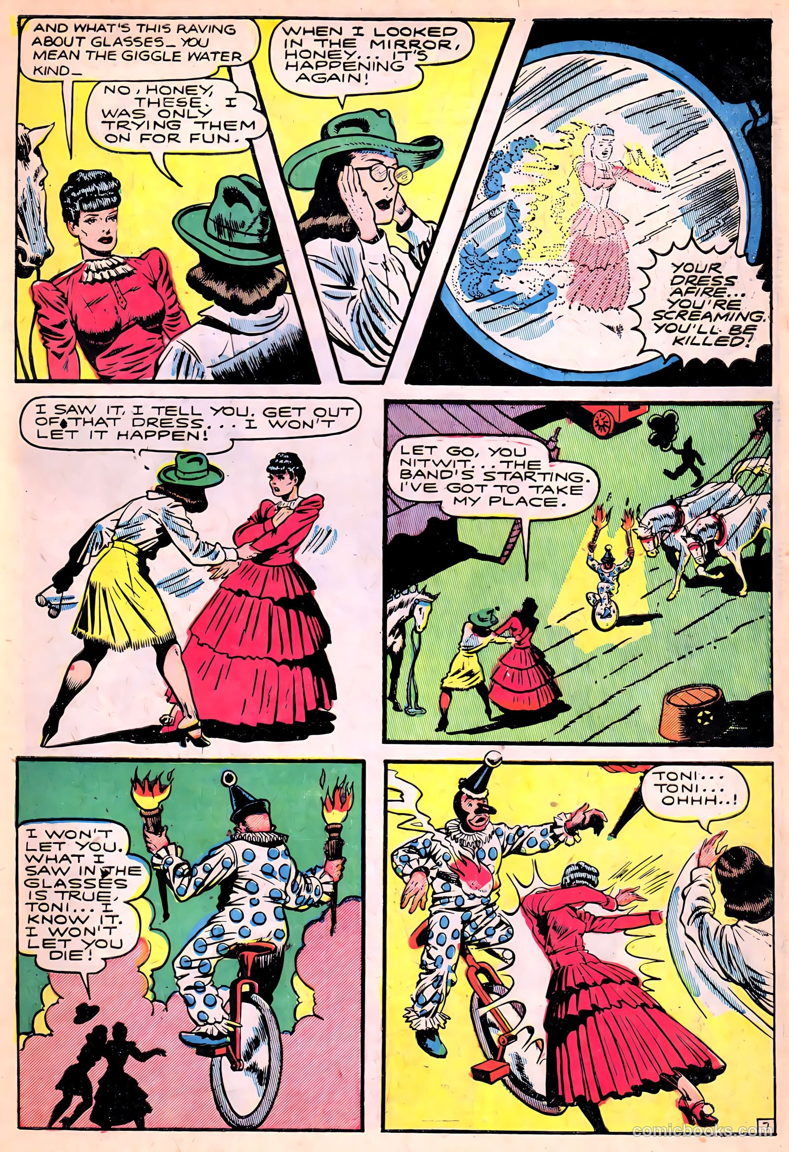 Ghost Comics #3 (1952, Fiction House) — page 31 of 36