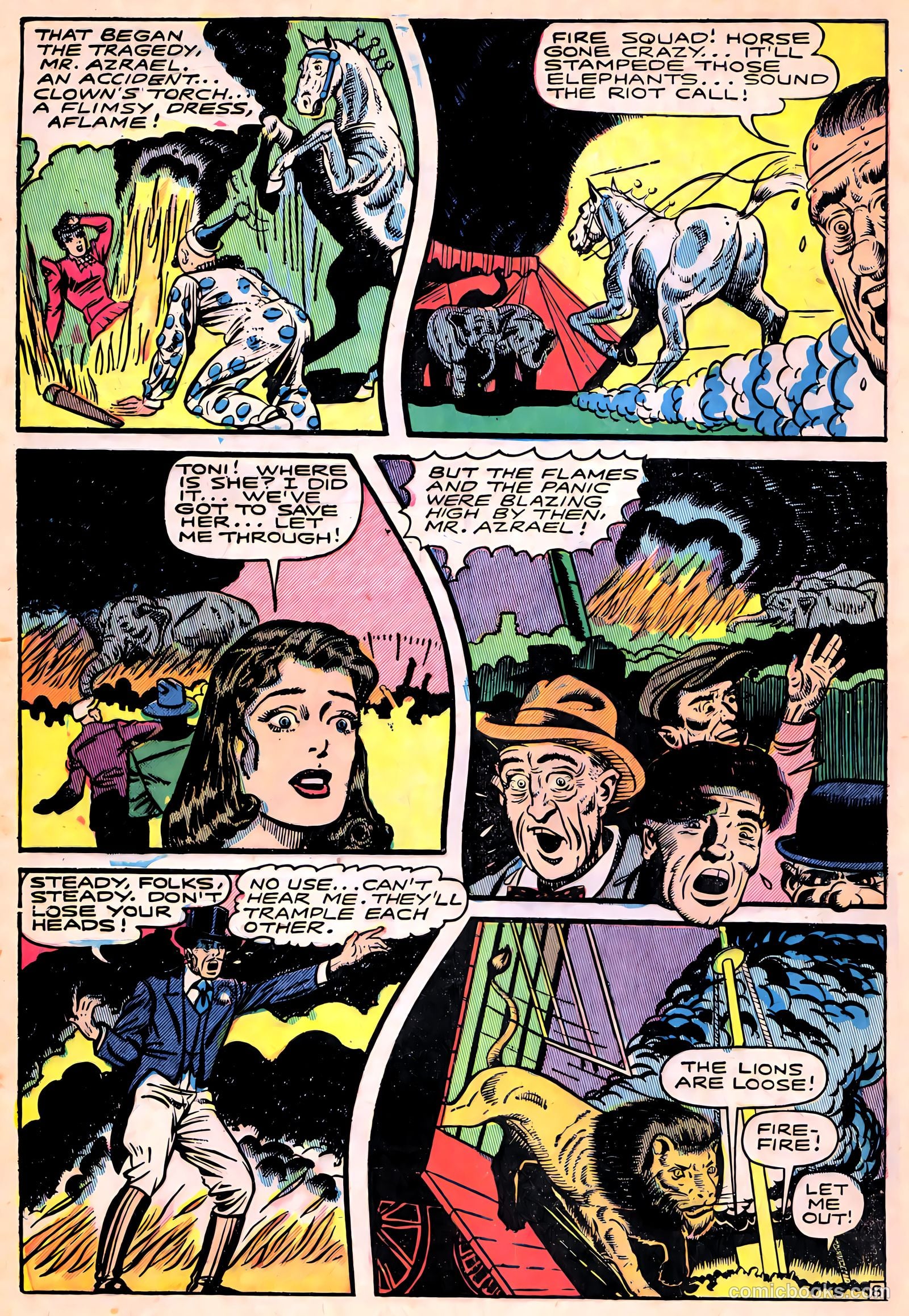 Ghost Comics #3 (1952, Fiction House) — page 32 of 36