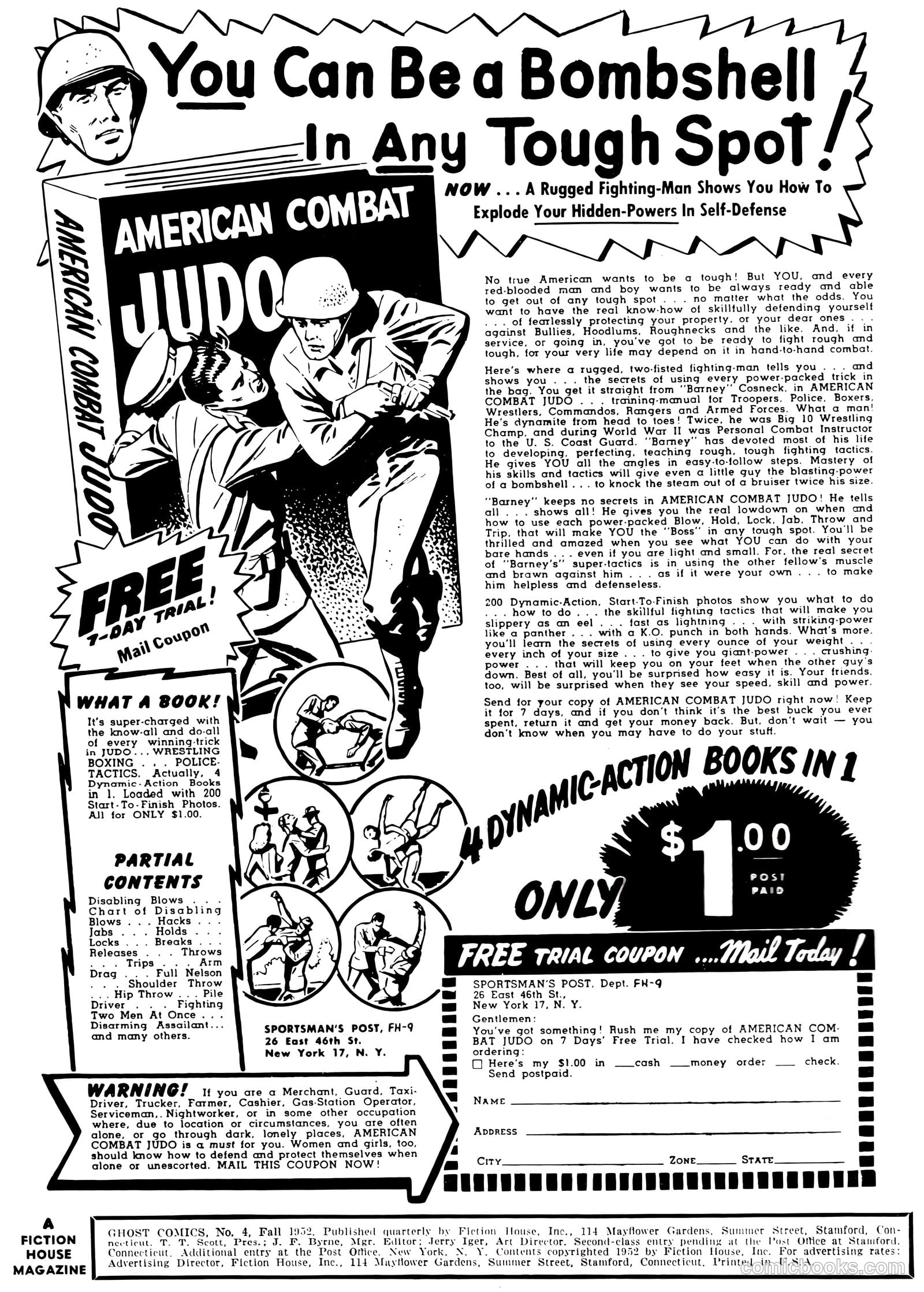 Ghost Comics #4 (1952, Fiction House) — page 2 of 36
