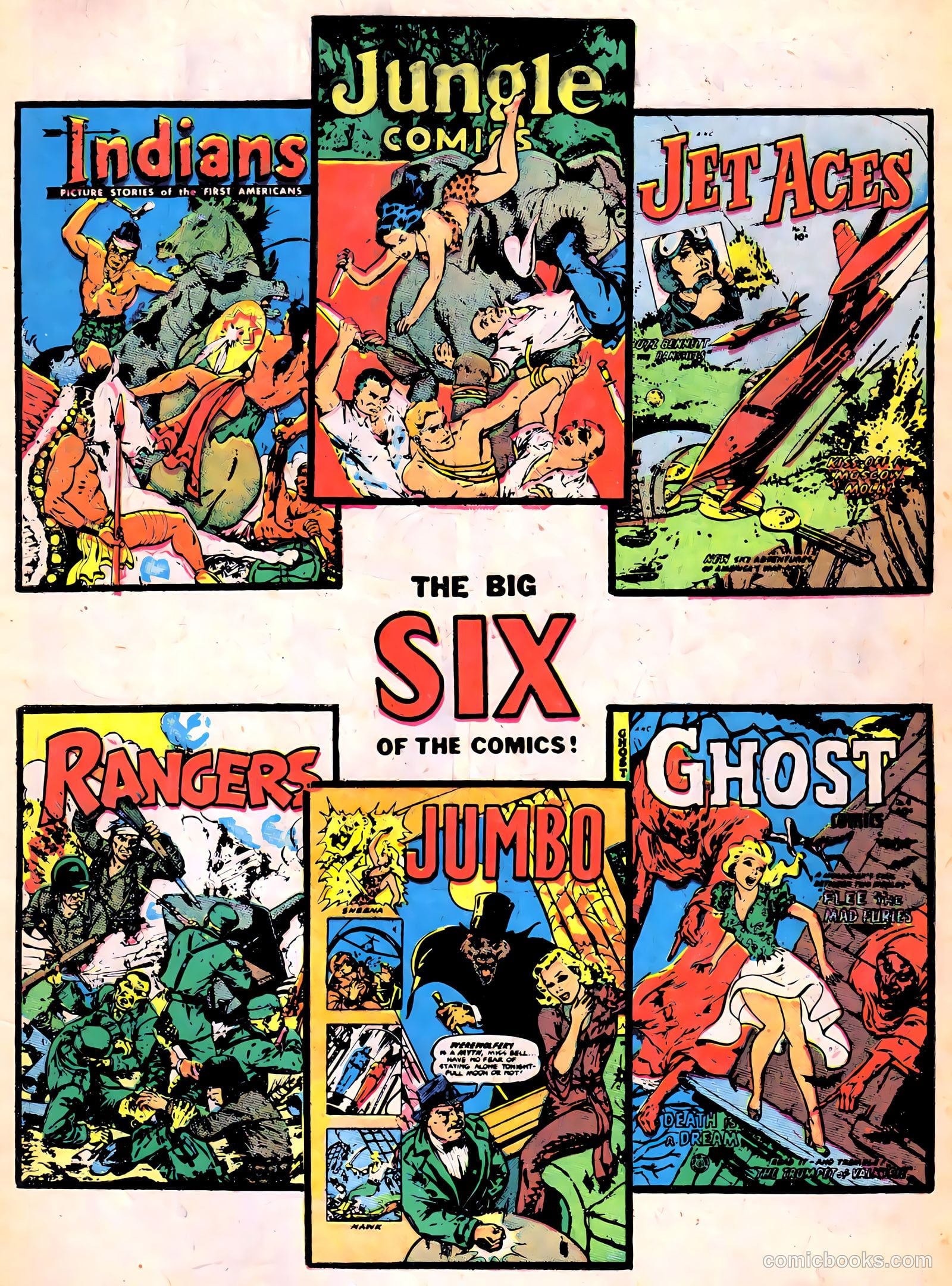 Ghost Comics #4 (1952, Fiction House) — page 3 of 36