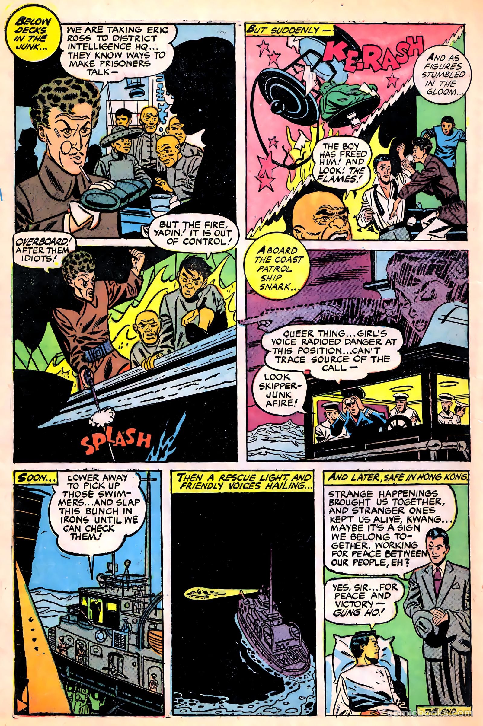 Ghost Comics #4 (1952, Fiction House) — page 8 of 36