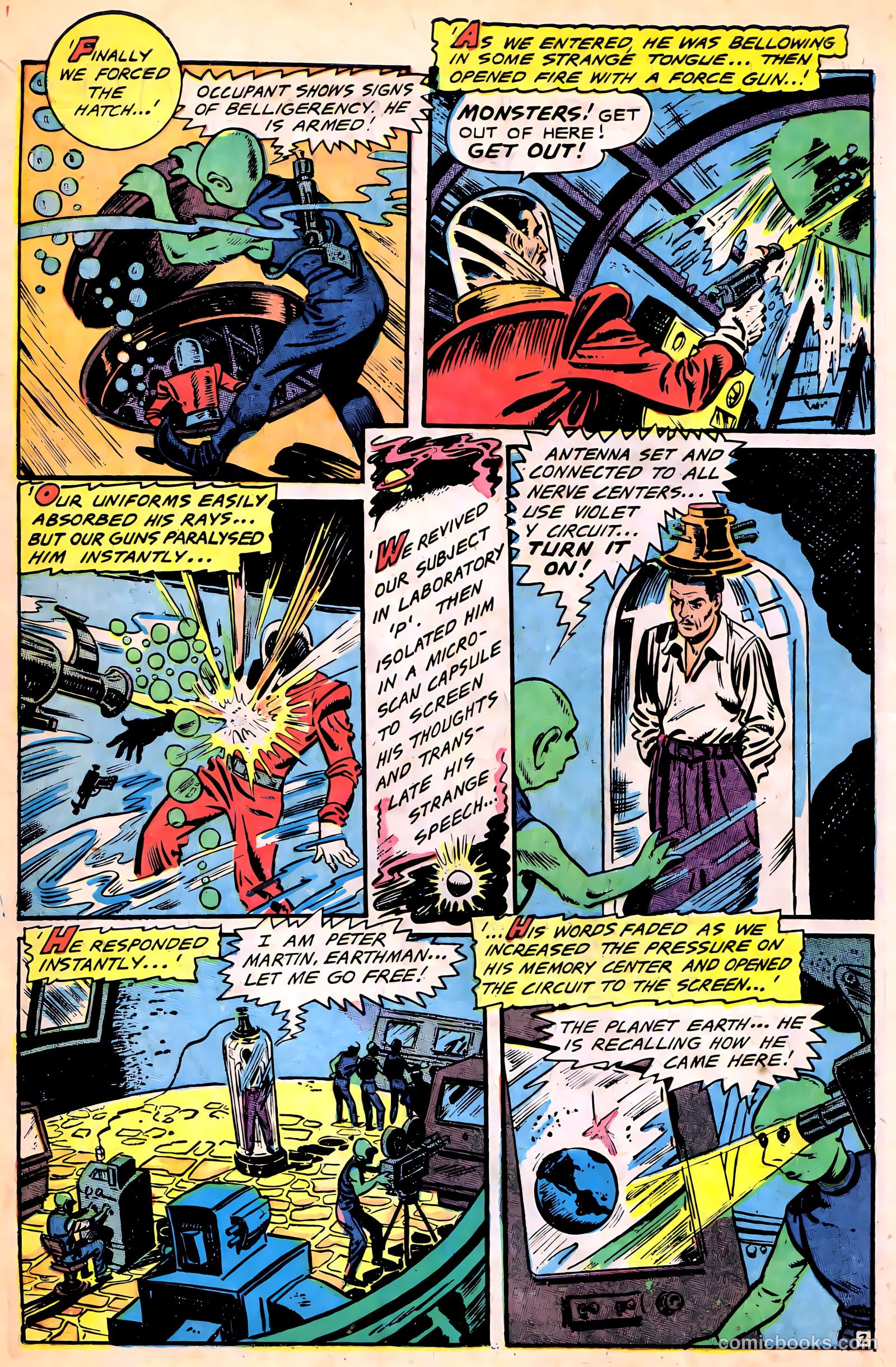 Ghost Comics #4 (1952, Fiction House) — page 10 of 36