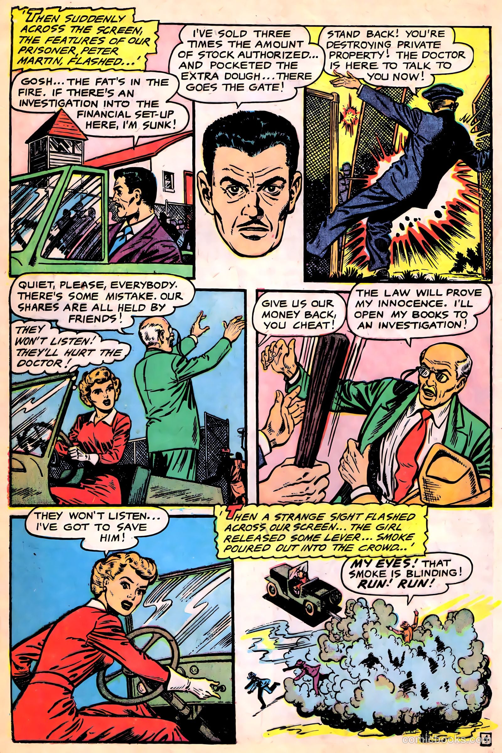 Ghost Comics #4 (1952, Fiction House) — page 12 of 36