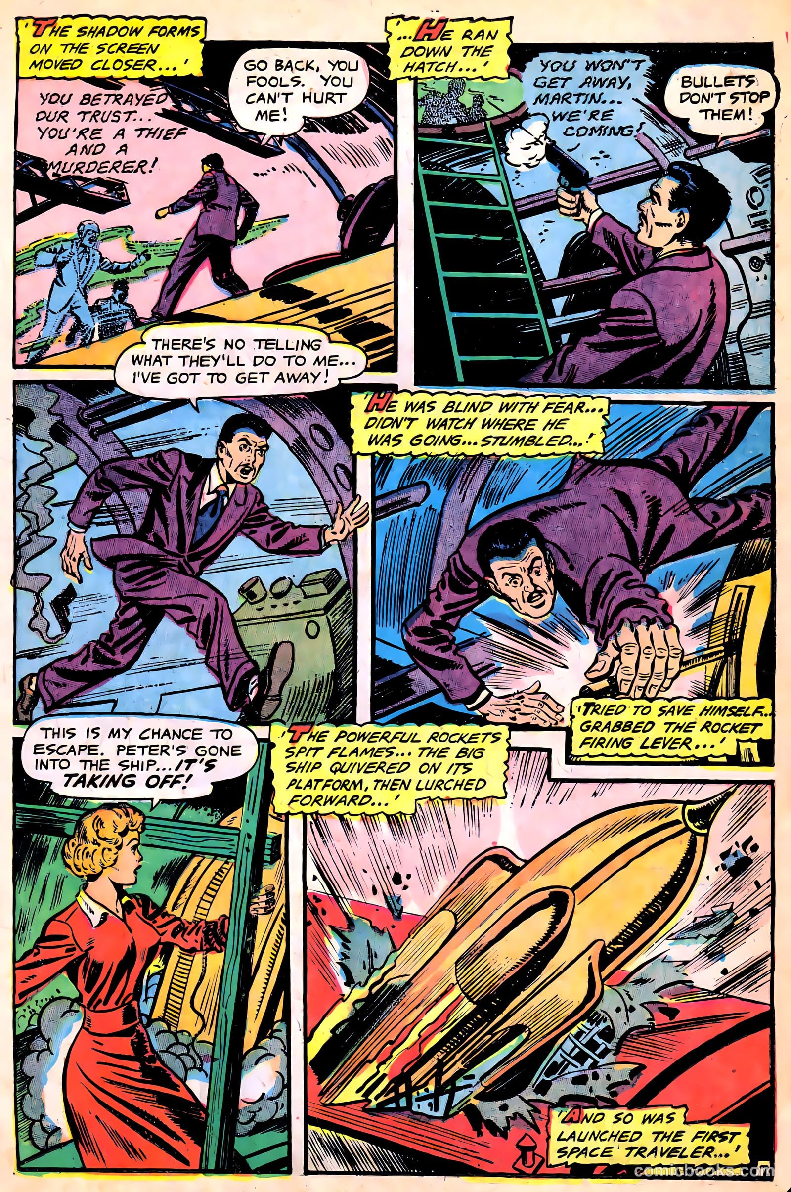 Ghost Comics #4 (1952, Fiction House) — page 15 of 36