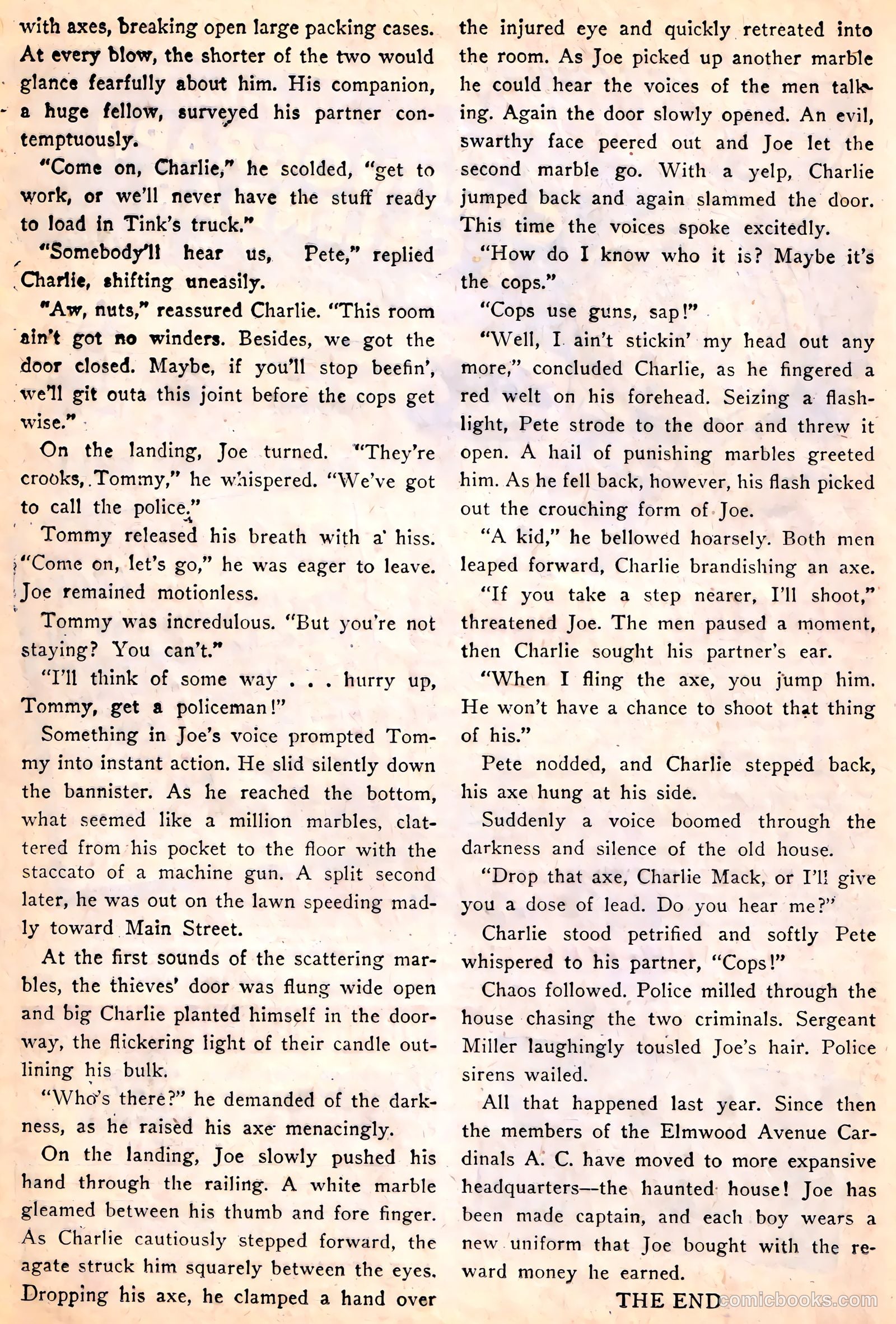 Ghost Comics #4 (1952, Fiction House) — page 20 of 36